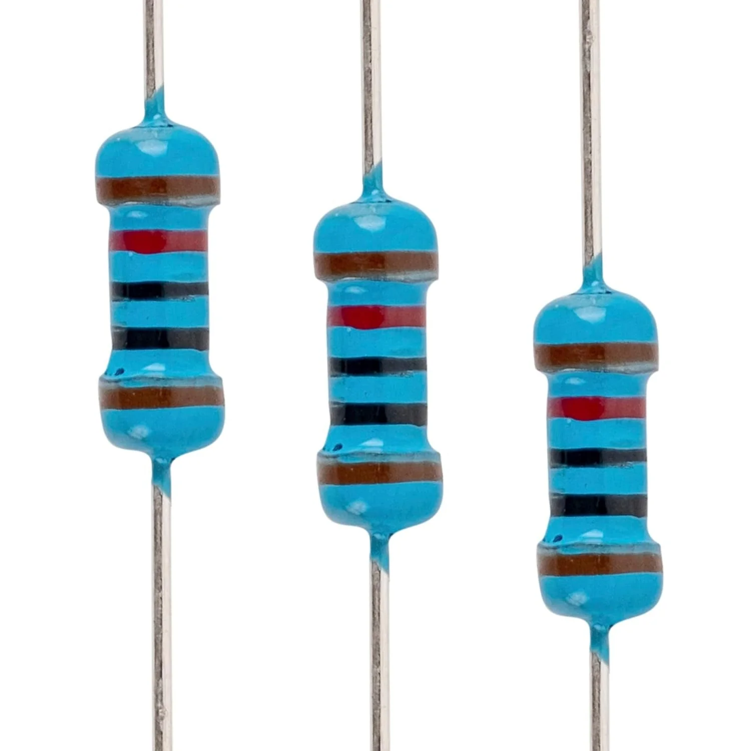 120pcs 1/4W (0.25 Watt) 10k ohm Metal Film Resistor