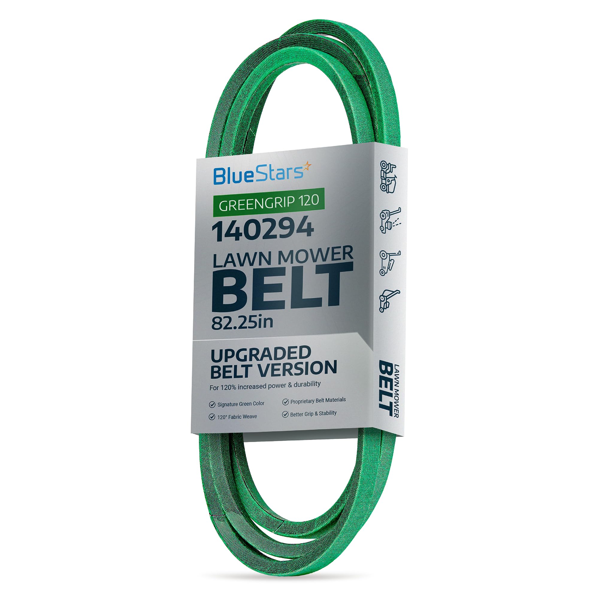 140294 Ground Drive Belt - Fits AYP Husqvarna Craftsman LTH1542 LTH130 YTH150 - 1/2" x 82.5"