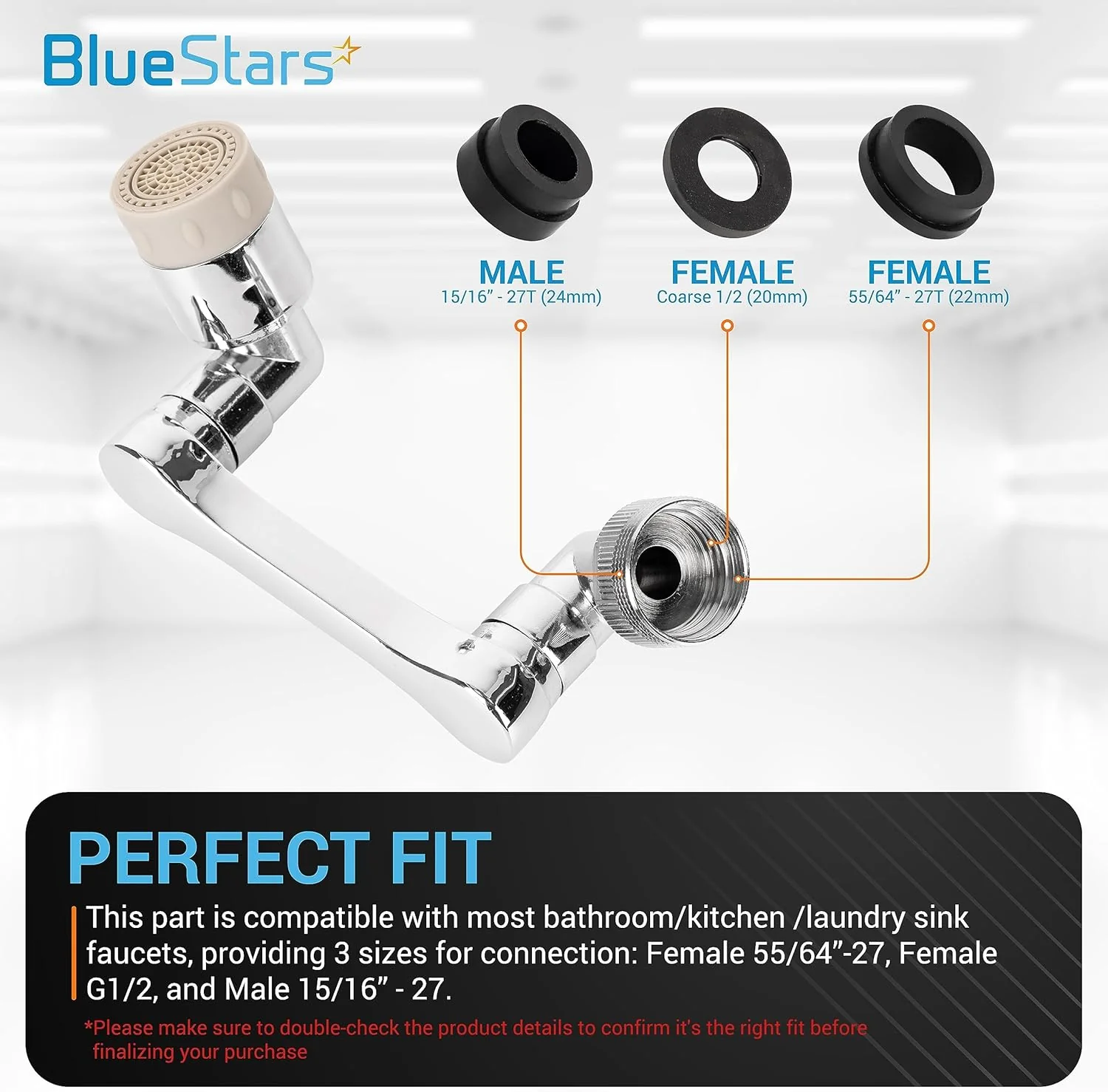 1440° Rotating Faucet Aerator - Image 4