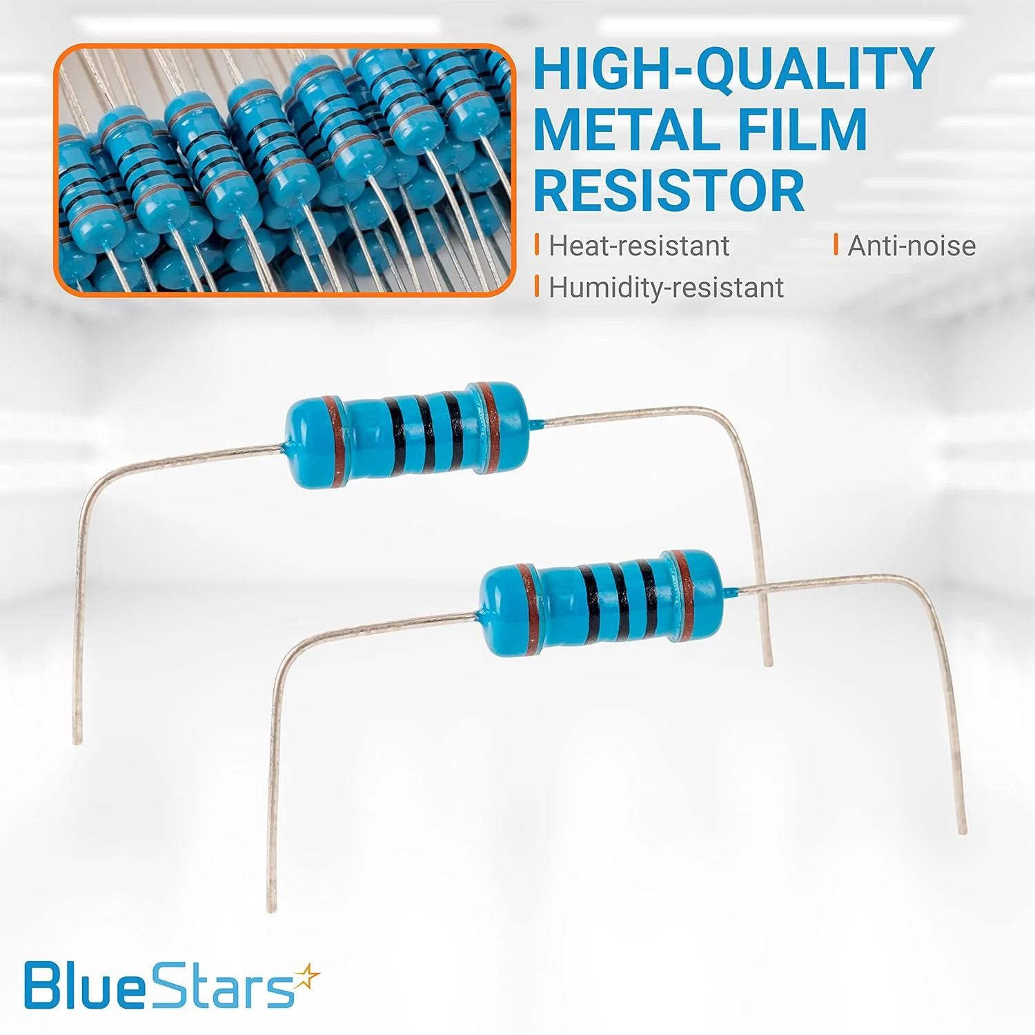 150 PCS 1W 100 Ohm Metal Film Fixed Resistor - Resistance Tolerance 0.01 ±1% 100r - Image 5