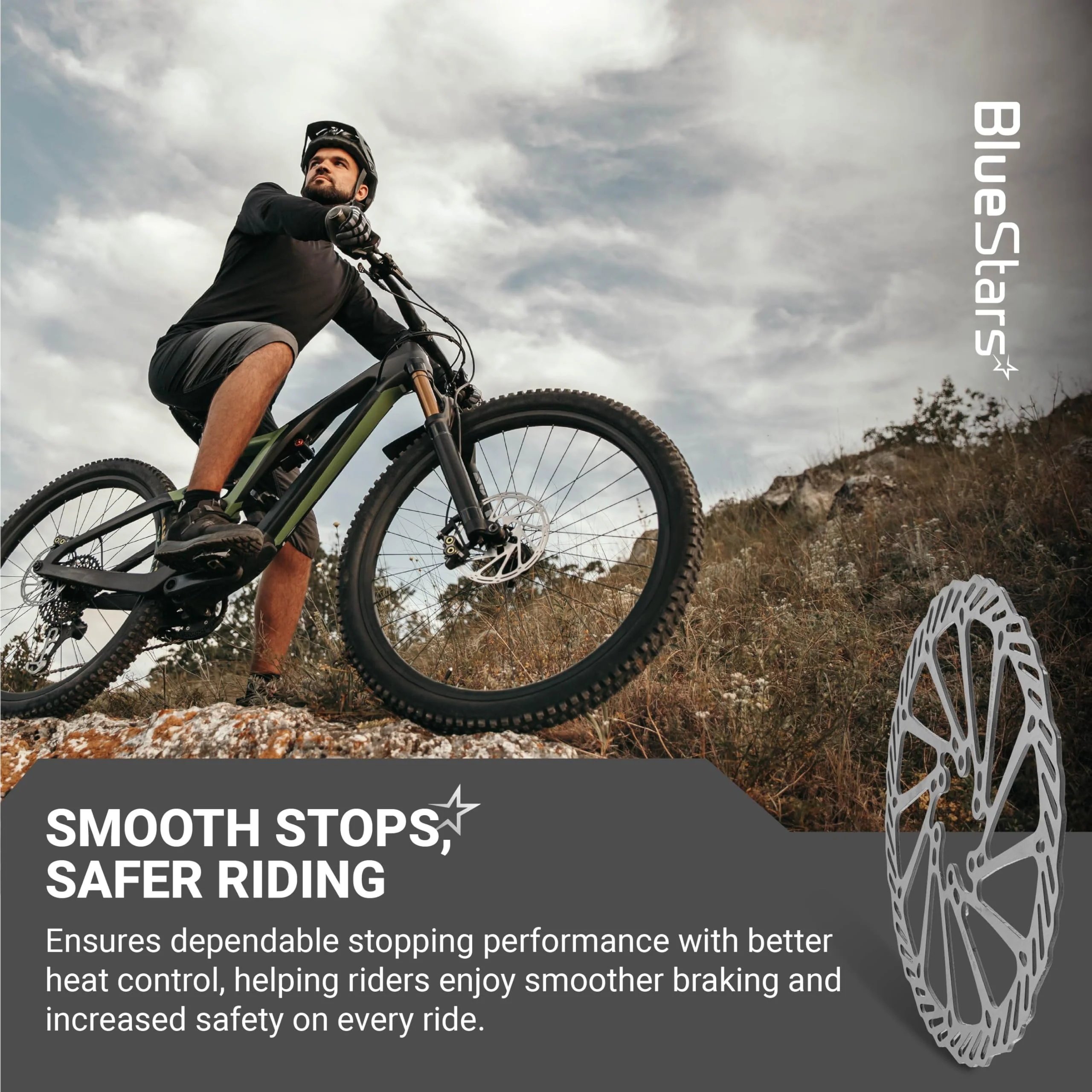180mm Disc Brake Rotor Stainless Steel Bike Disc Brake Rotor with 6 Bolts - ForRoad Bike Mountain Bike MTB BMX - Image 6