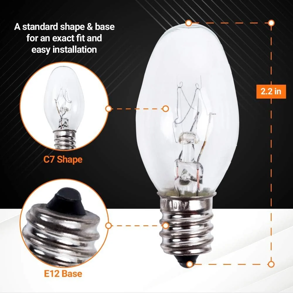 22002263 10W 120V Light Bulb for Whirlpool Kenmore KitchenAid Models - 2 Pack - Image 4
