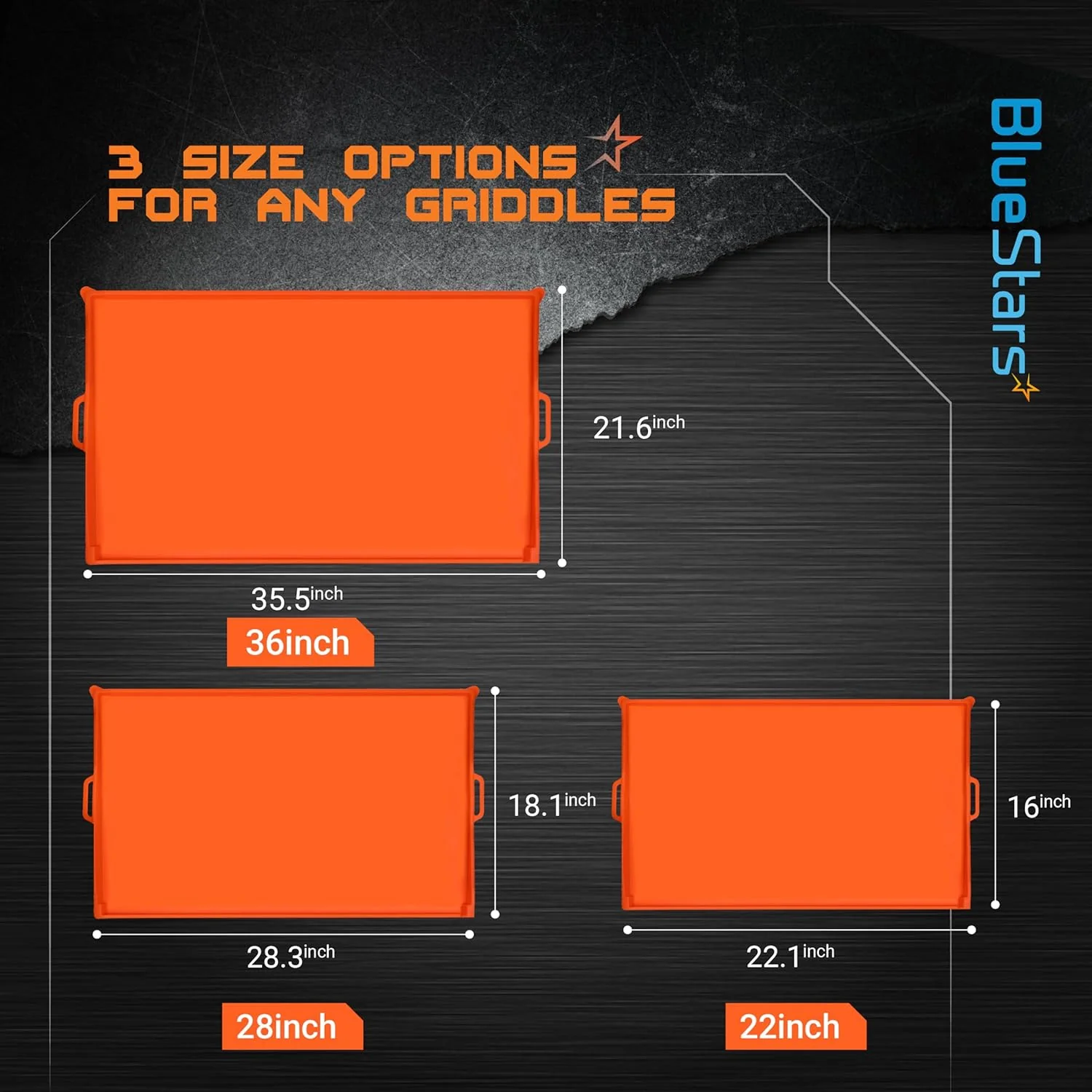 28" Silicone Griddle Cover - Image 8