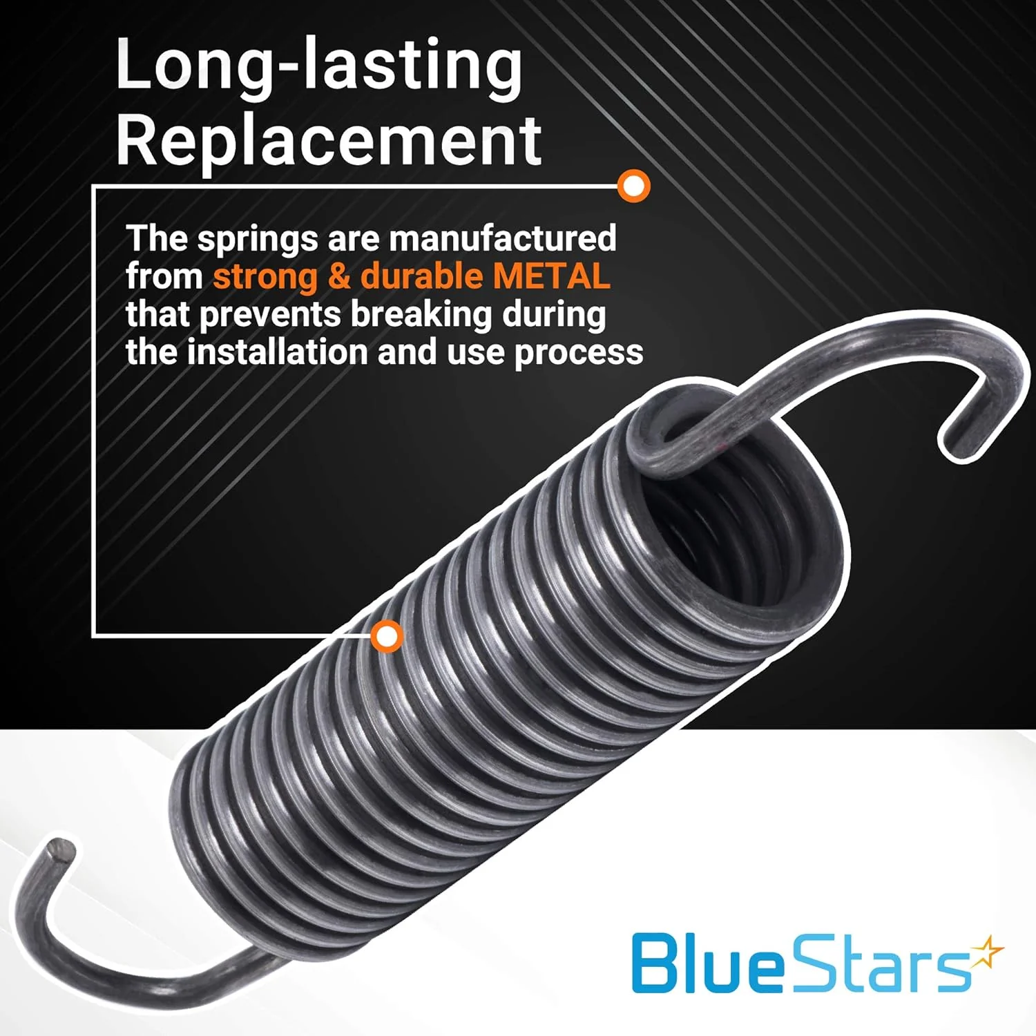 280159 Washer Spring Replacement - For Whirlpool & Kenmore Washers - 2 Pack - Image 4