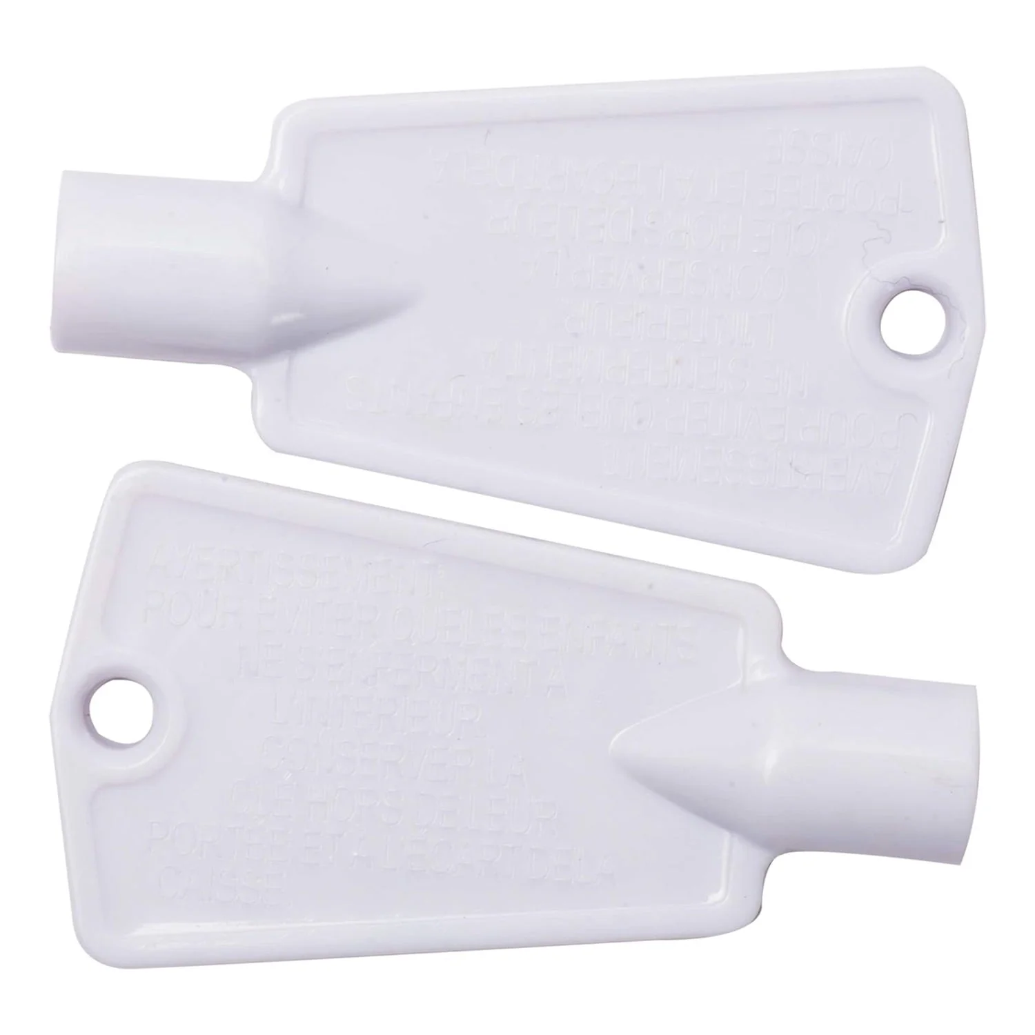 297147700 Refrigerator Door Lock Key for Frigidaire Kenmore Electrolux Freezers - 2 Pack