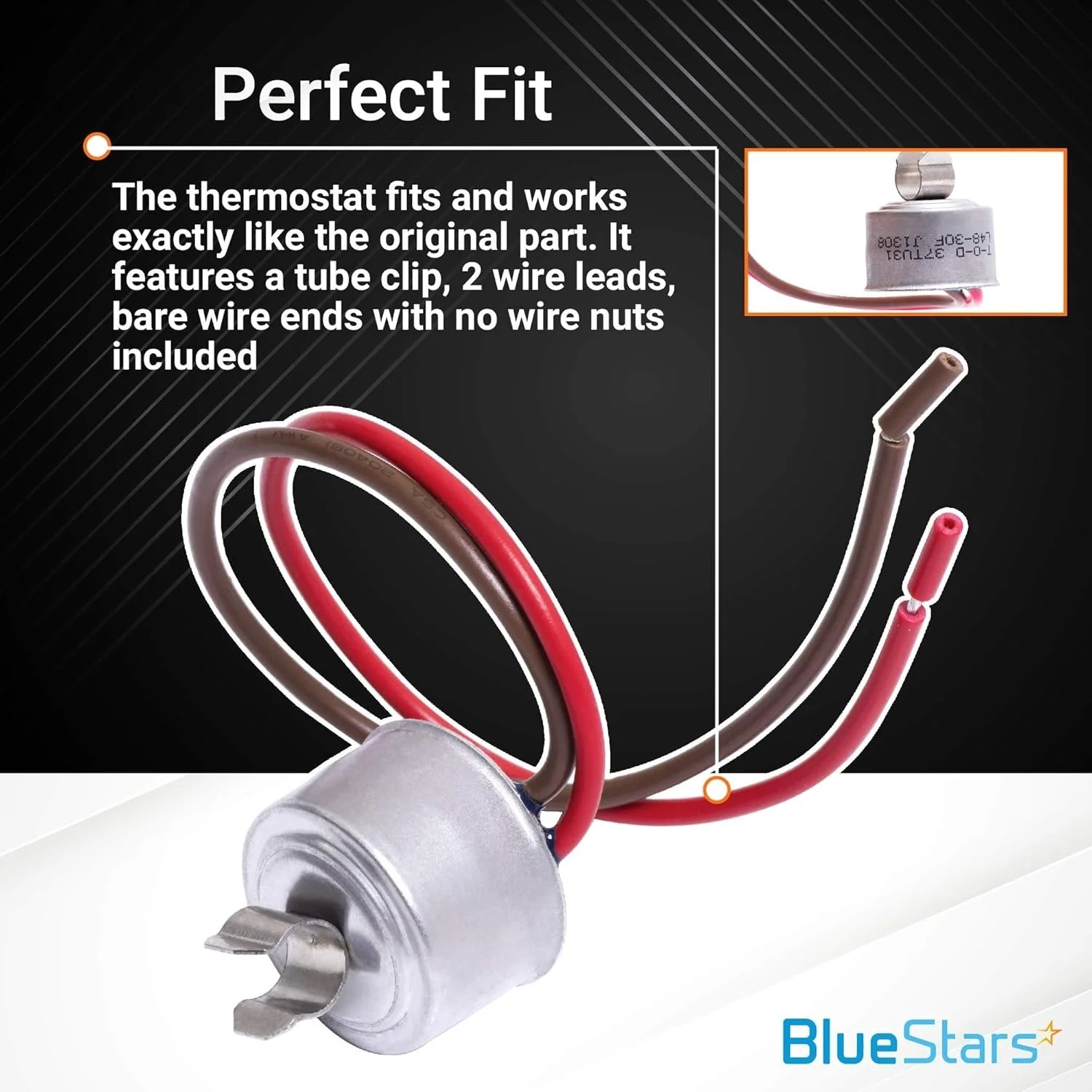 4387503 Refrigerator Bimetal Defrost Thermostat for Whirlpool Kenmore Refrigerators - Image 5