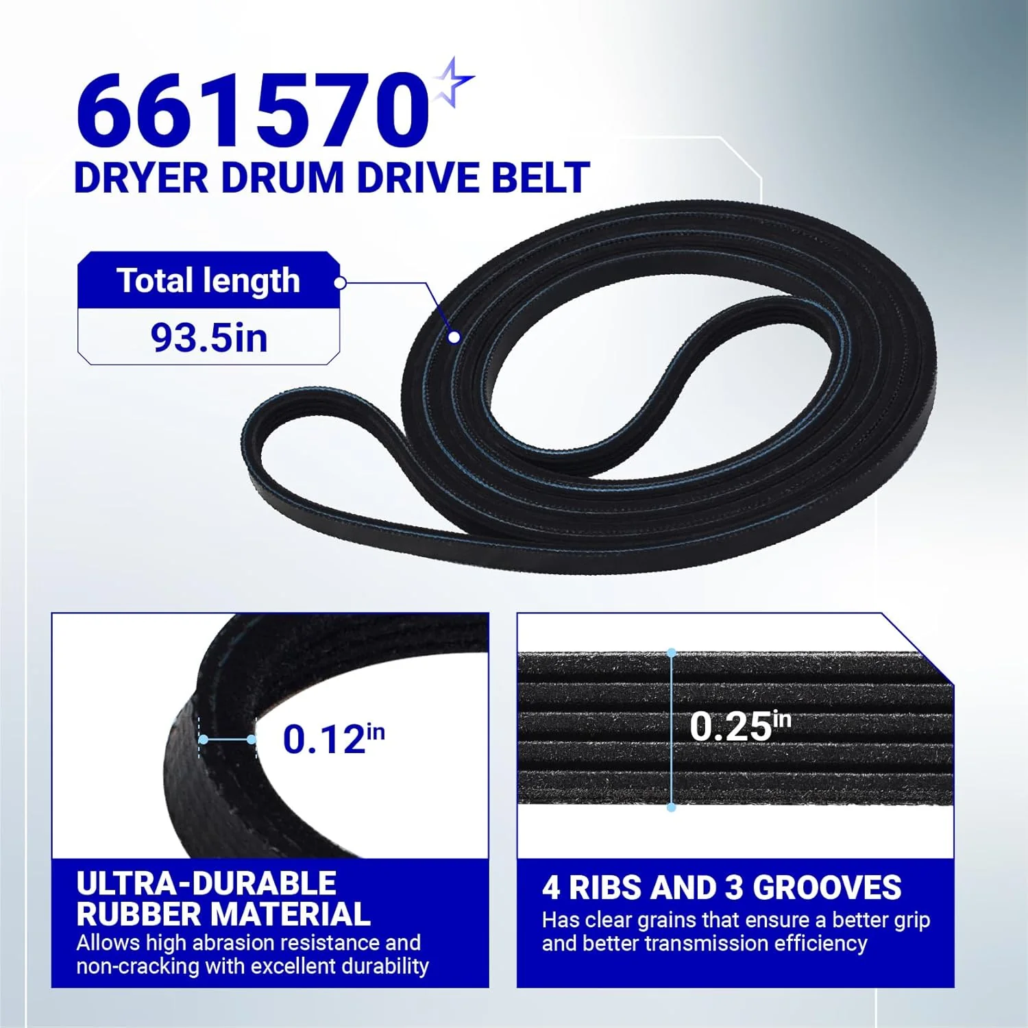 4392067RC Dryer Repair Kit - For Whirlpool Cabrio Duet Maytag Bravos XL Kenmore Elite Dryers - Image 4