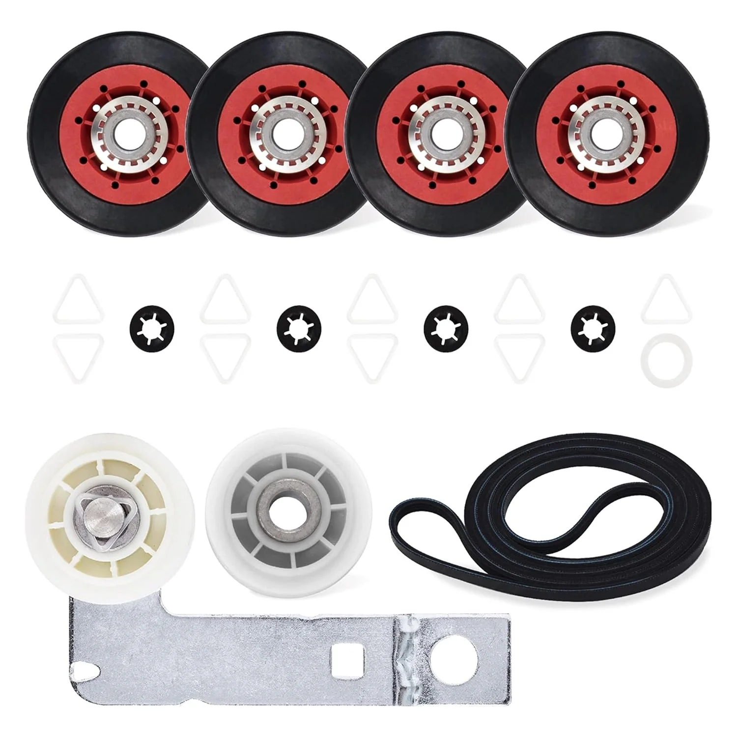 4392067 Dryer Repair Kit & W10837240 Idler Pulley - For Whirlpool Maytag Kenmore Dryers