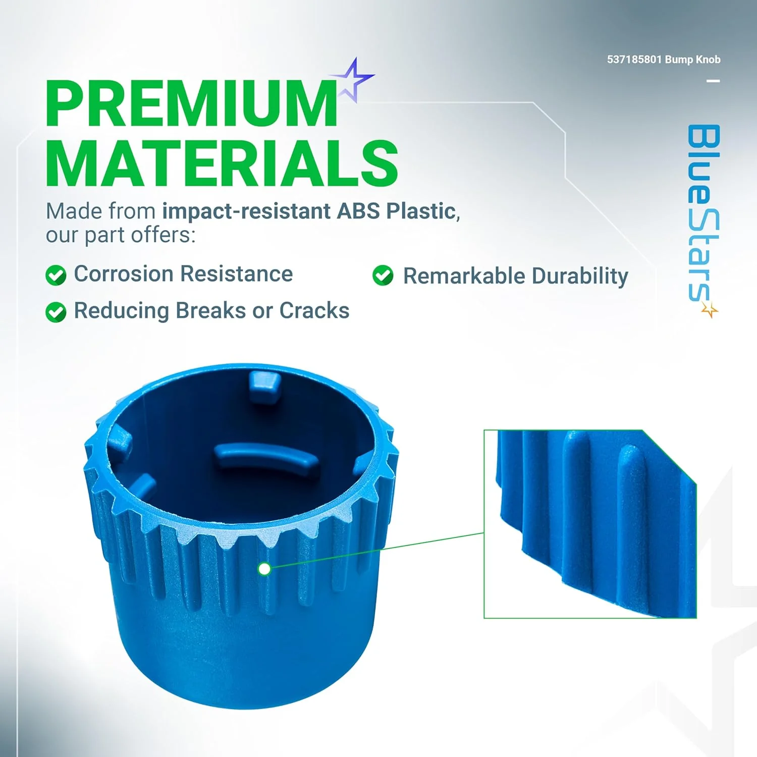 537185801 Bump Knob - Fits Husqvarna T35 Trimmer Head (2003-05, 2005-01, 2007-04) - 4 Pack - Image 5