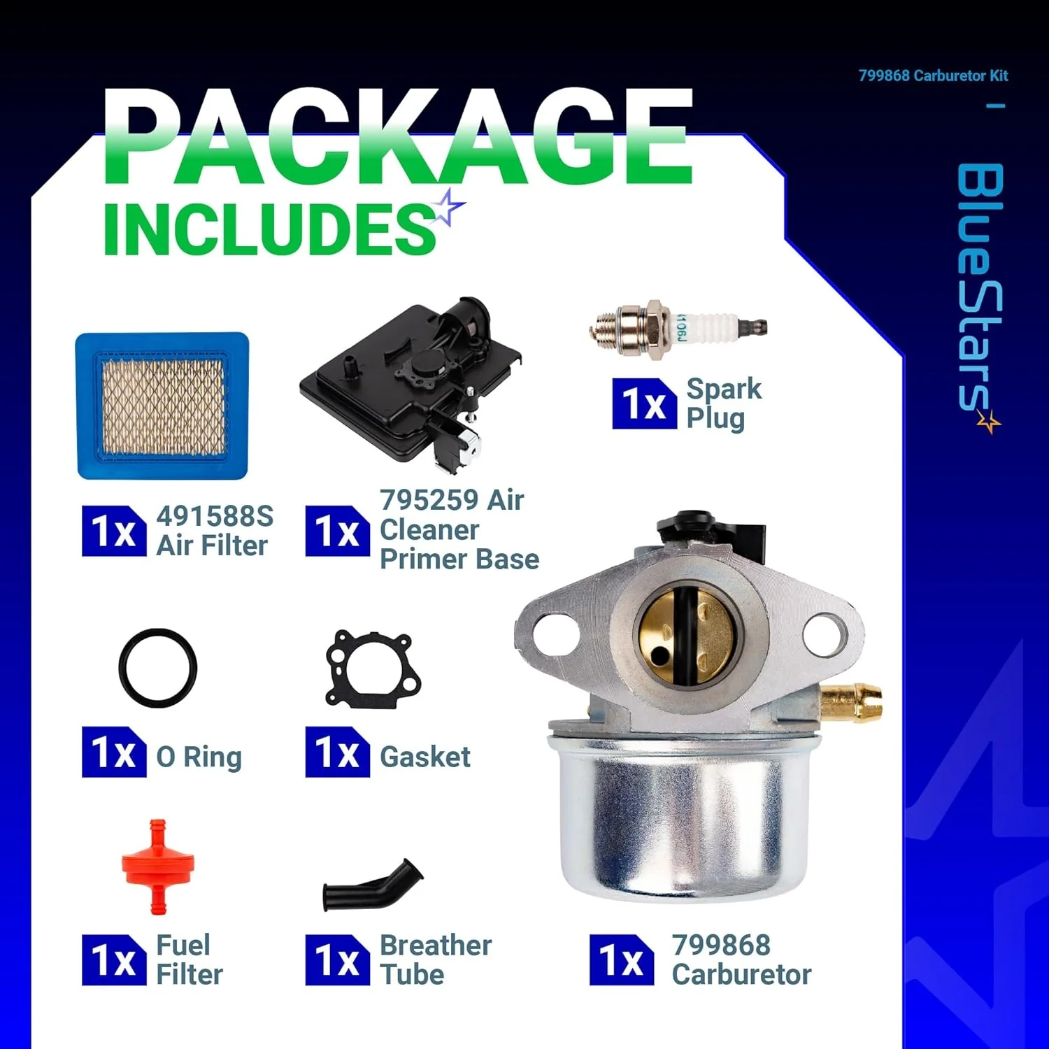 799868 Carburetor - Fits 694202 693909 692648 499617 - Image 3