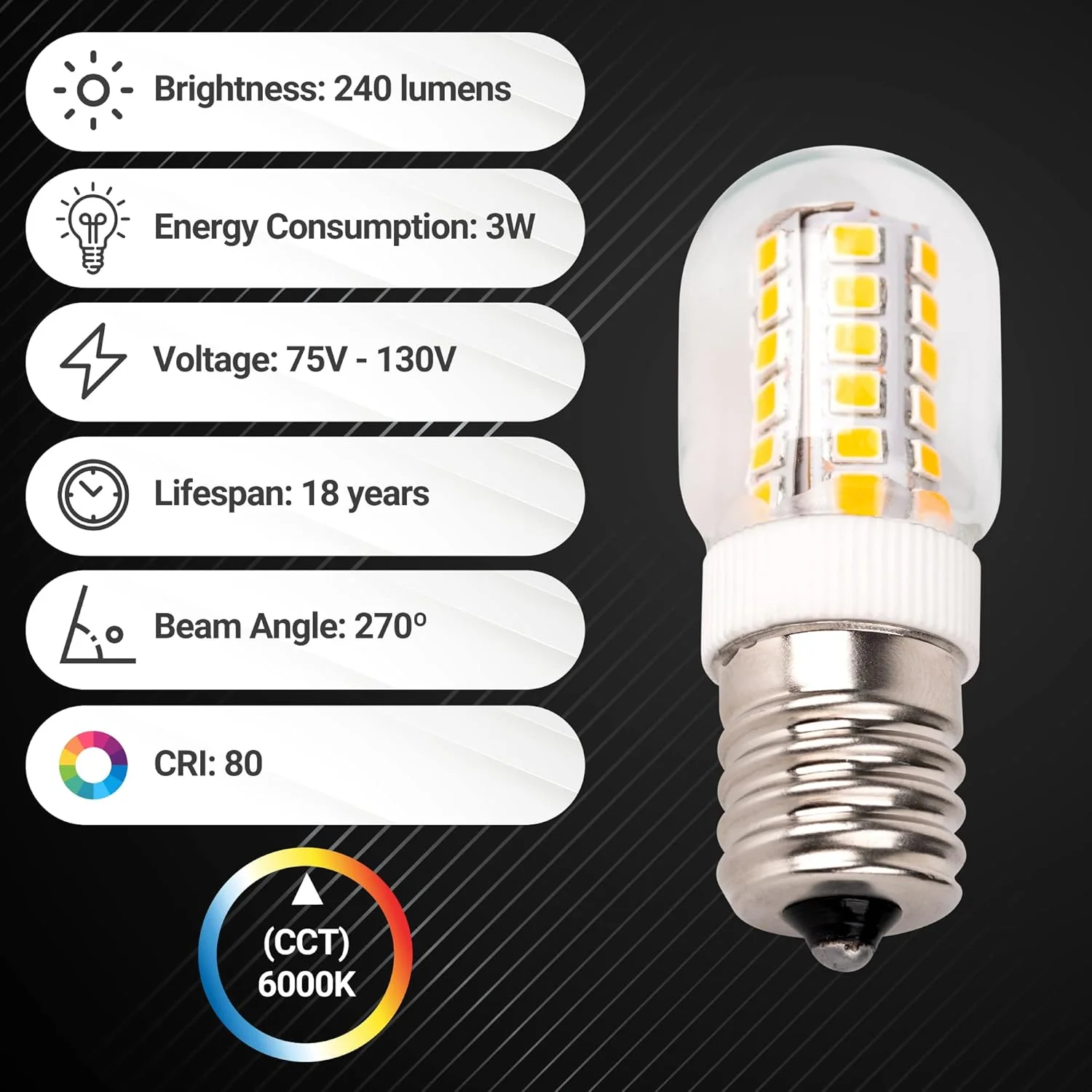 8206232A Microwave LED Bulb - Image 3