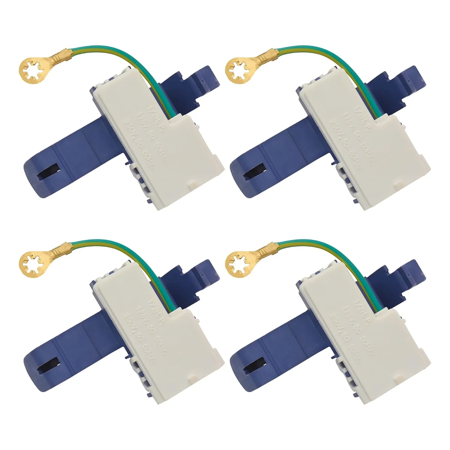 8318084 PN8318084 Washer Lid Switch for Whirlpool Kenmore Maytag Washers - 4 Pack