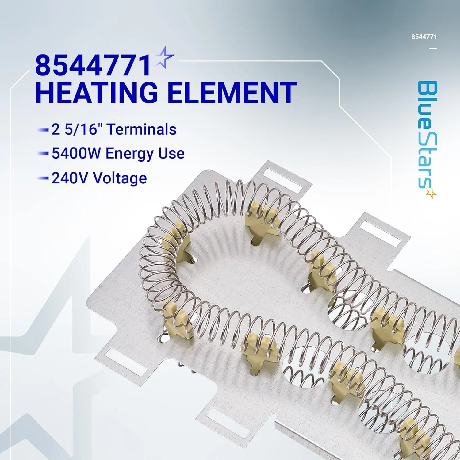 8544771 Dryer Heating Element & 279973 Thermal Fuse Kit - For Whirlpool Kenmore Maytag - Image 4