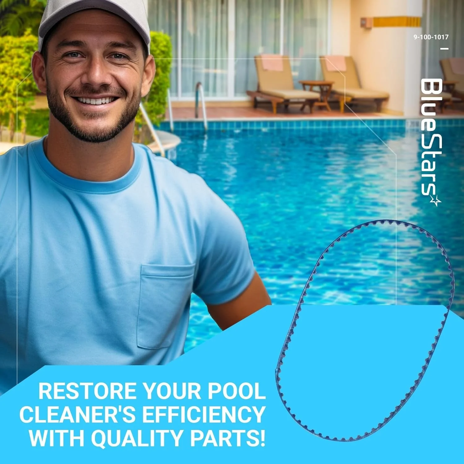 9-100-1017 Belt Replacement Kit (Small and Large Belt) - For Polaris 360 & 380 Pool Cleaner - Image 7