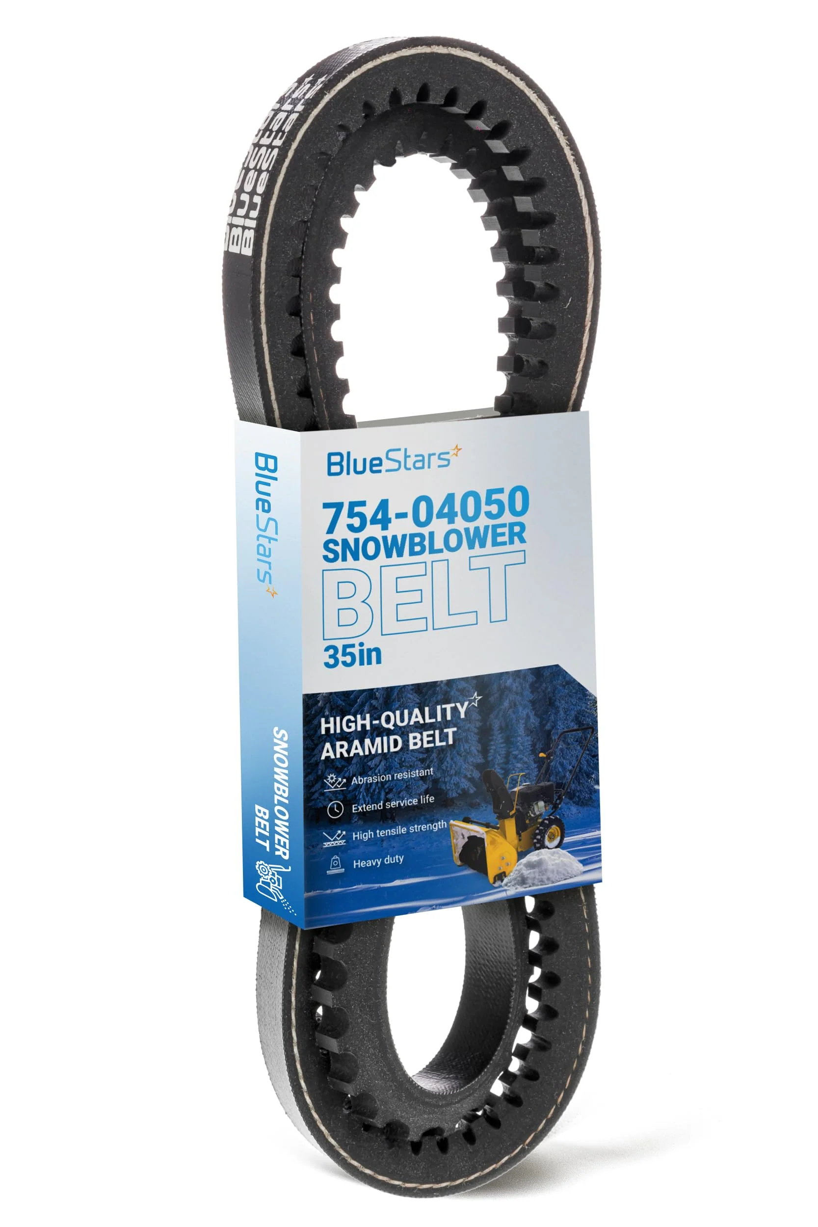 954-04050A, 754-04050A Snow Thrower Auger Belt | Fits MTD Craftsman Troy-Bilt Yard Machines Yard-Man | 35"