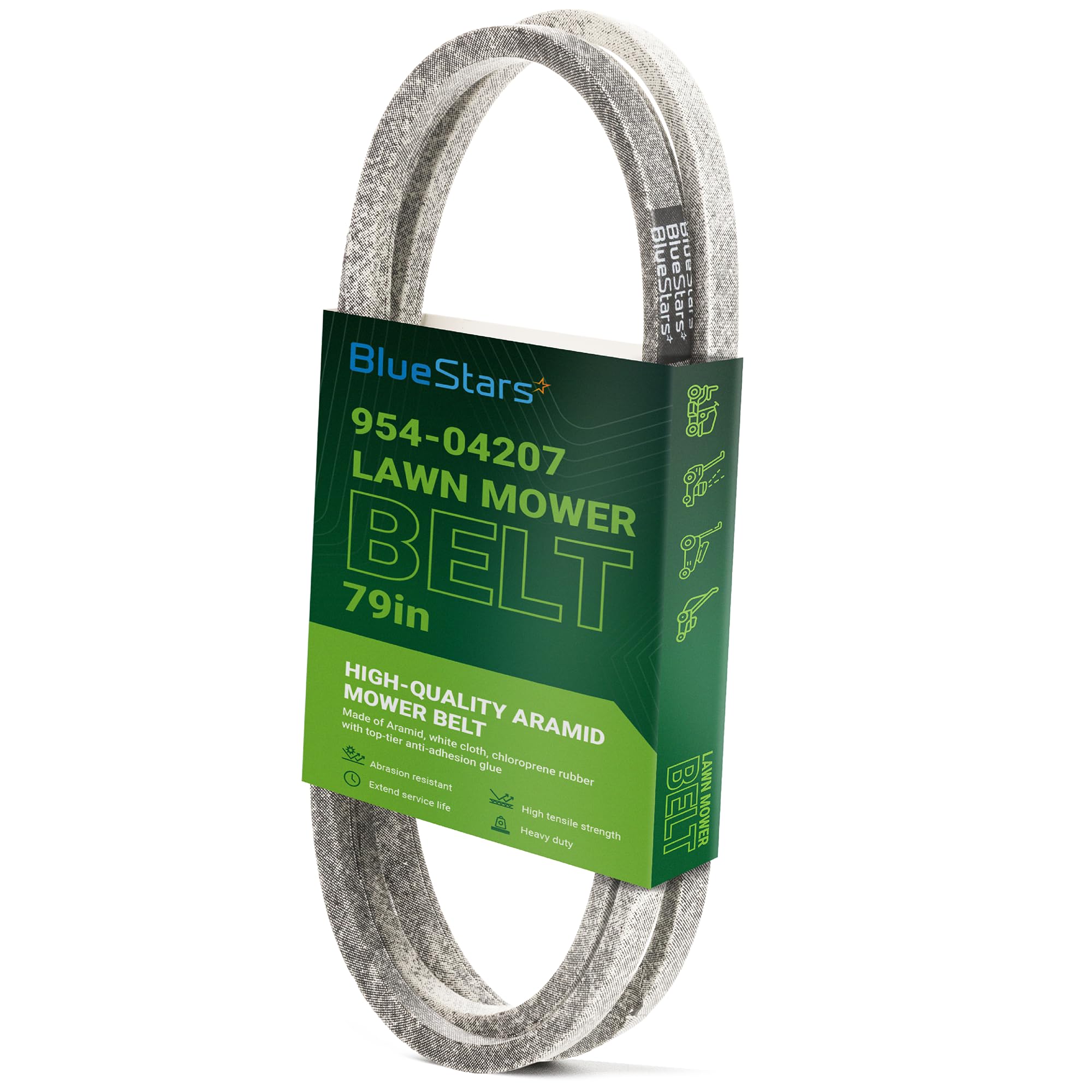 954-04207, 754-04207 Drive Belt | Fits Cub Cadet LTX1045 LTX1046 LTX1042 LTX1046VT | Aramid Cord | 79"