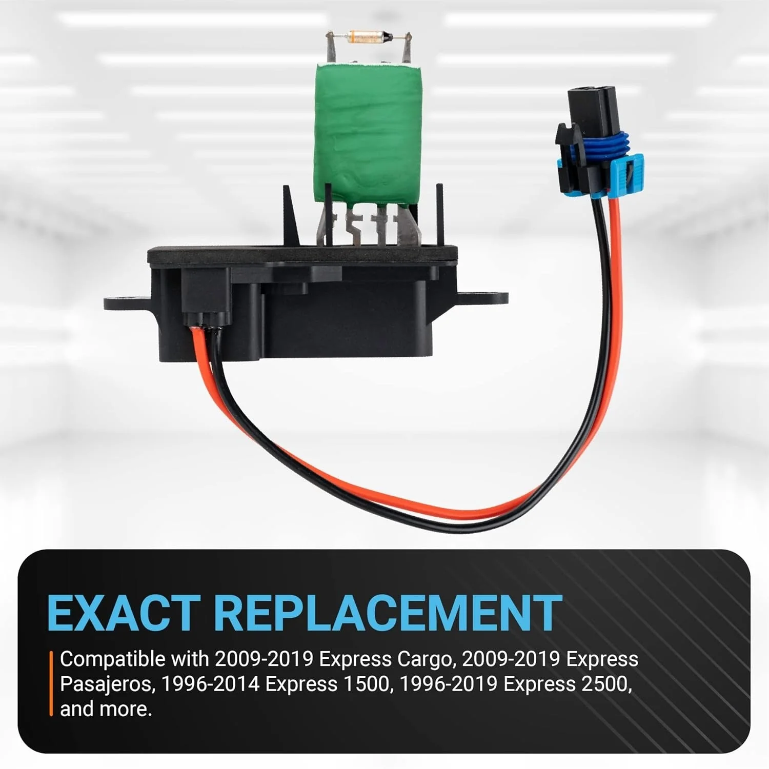 973-407 Front HVAC Fan Blower Motor Resistor - Image 3