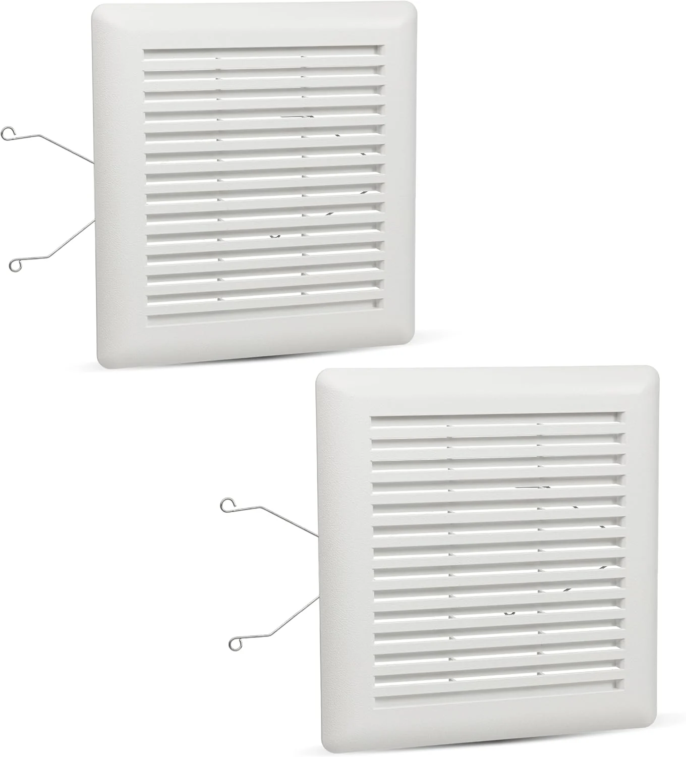 C350GN S97017068 Bathroom Ceiling Fan Grille Cover with Springs - For Broan NuTone 690 693 694 695 696N VC305C3N VC307C2N - 2 Pack