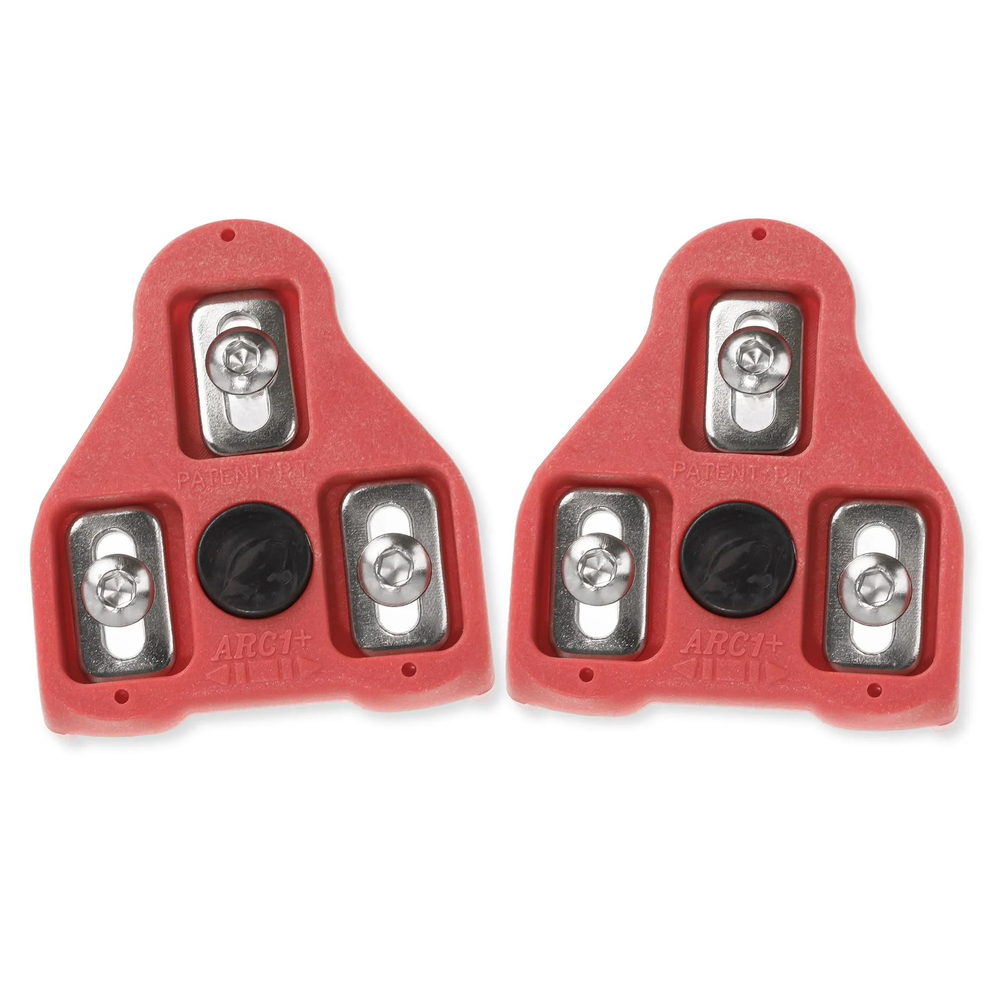 Bike Cleats for Look Delta System and Peloton Bike Pedals - 9-Degree Float Cleat for Cycling Shoes - 2 Pack