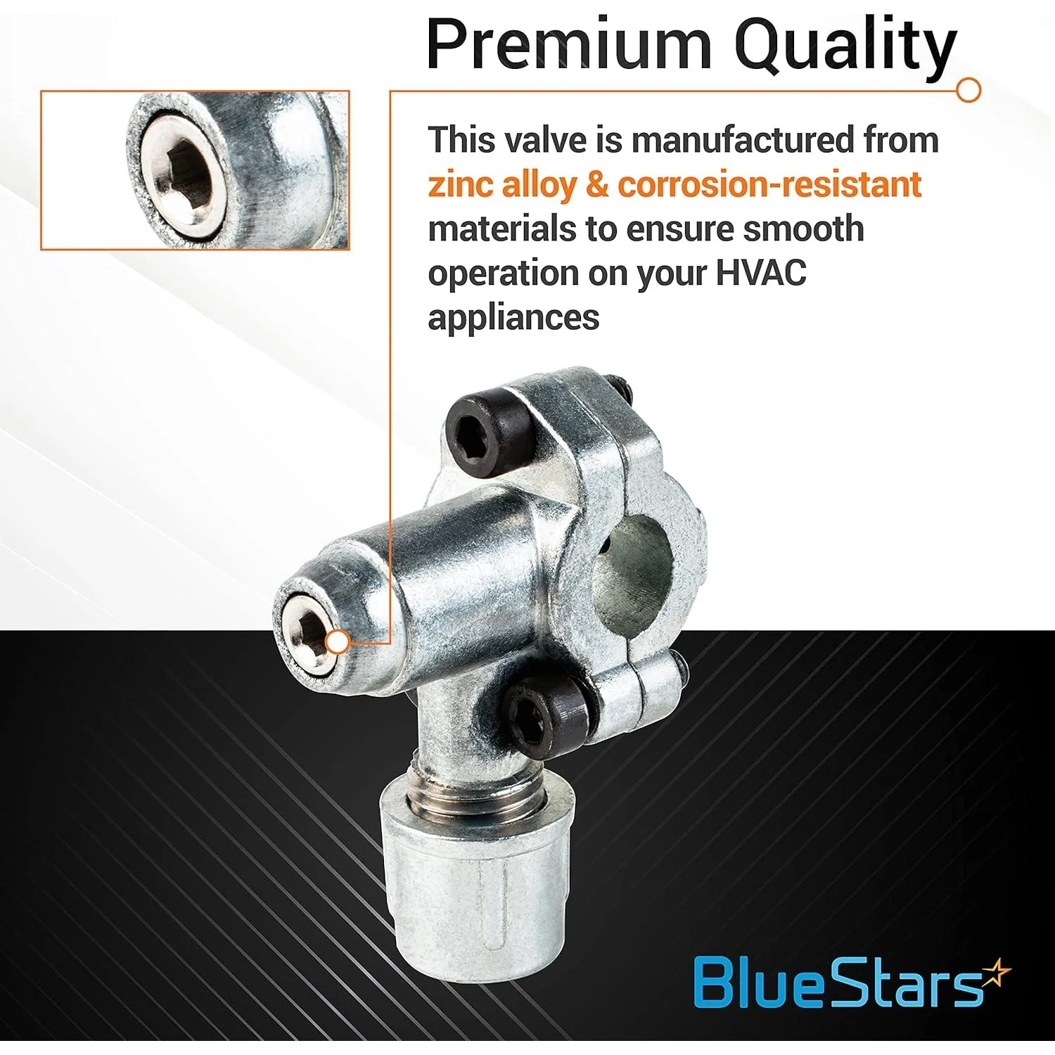 BPV-31 Bullet Piercing Valve 3 in 1 Access for Air Conditioners (1/4 5/16 3/8 Inch OD Pipes) - 4 Pack - Image 4