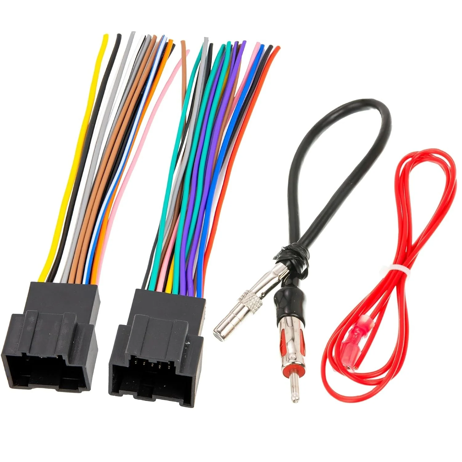 Car Radio Wiring Harness Connector for Chevrolet 08-15 Express/07-14 Silverado/Sierra/Suburban GMC 07-14 Yukon 06-15 Savana 07-12 Cadillac Escalade