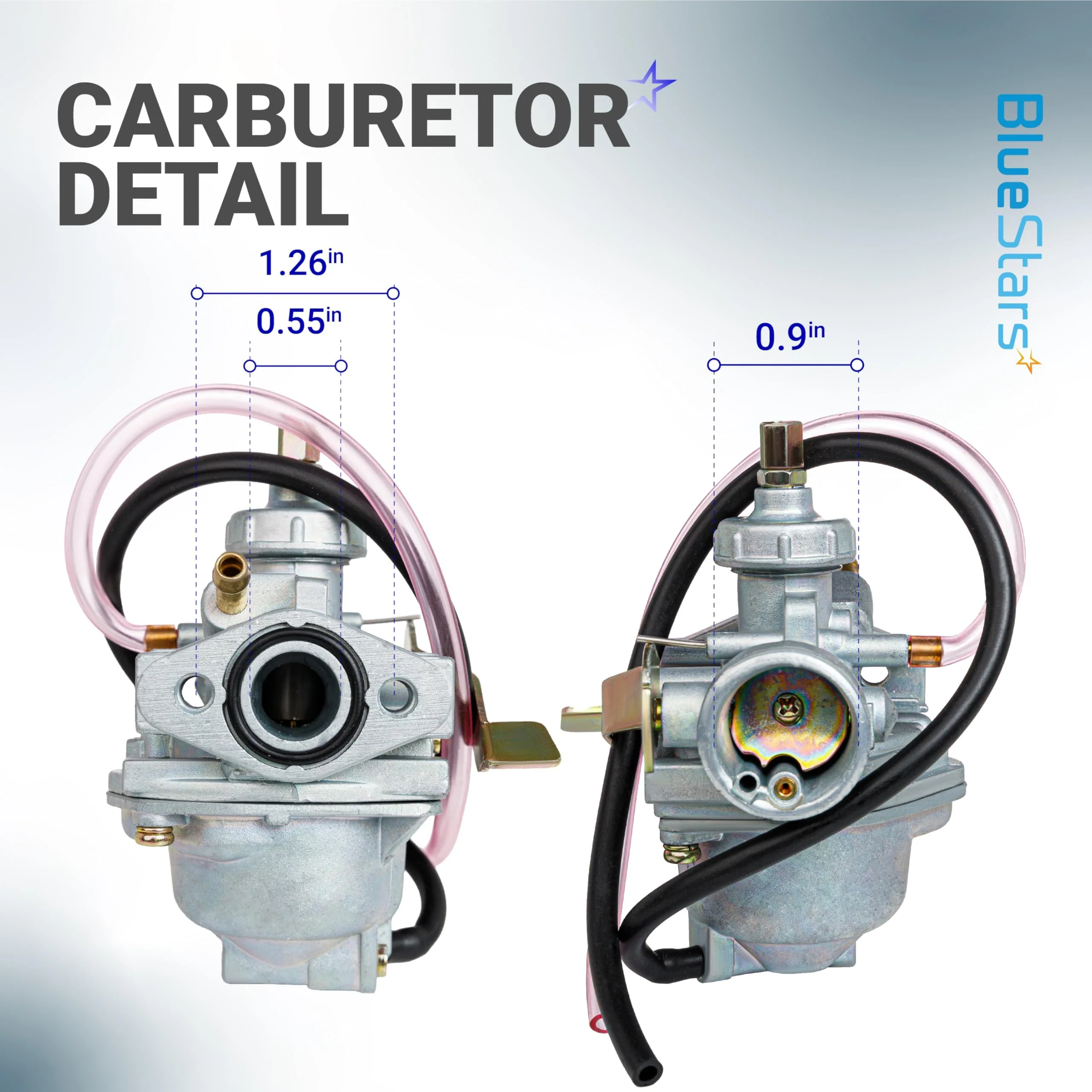 Carburetor Kit for Honda CRF50F 2004-2012 Honda Z50RD 1986, Z50R 1979-1999, Z50A 1972-1978 Mini Trail 50 Mini Bike Carb - Image 3