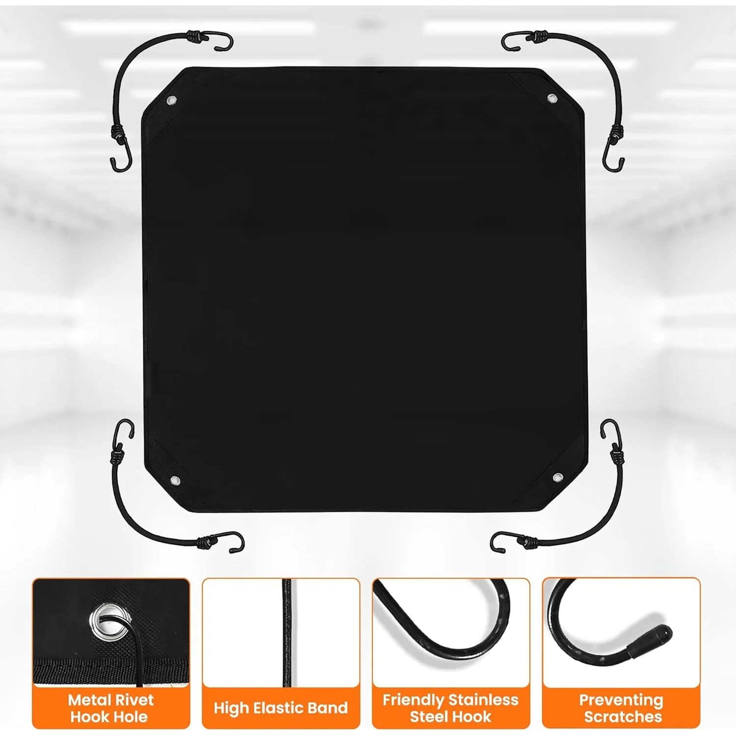 28" x 28" Central Air Conditioner Cover for Outside Units (600D Oxford) - Image 4