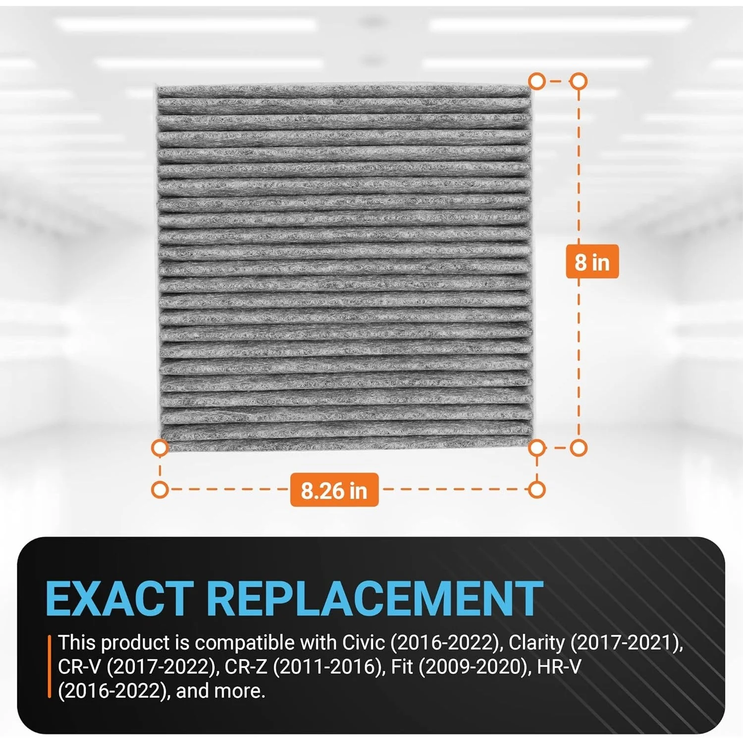 CF11182 CP182 Cabin Air Filter w/Activated Carbon - Image 6