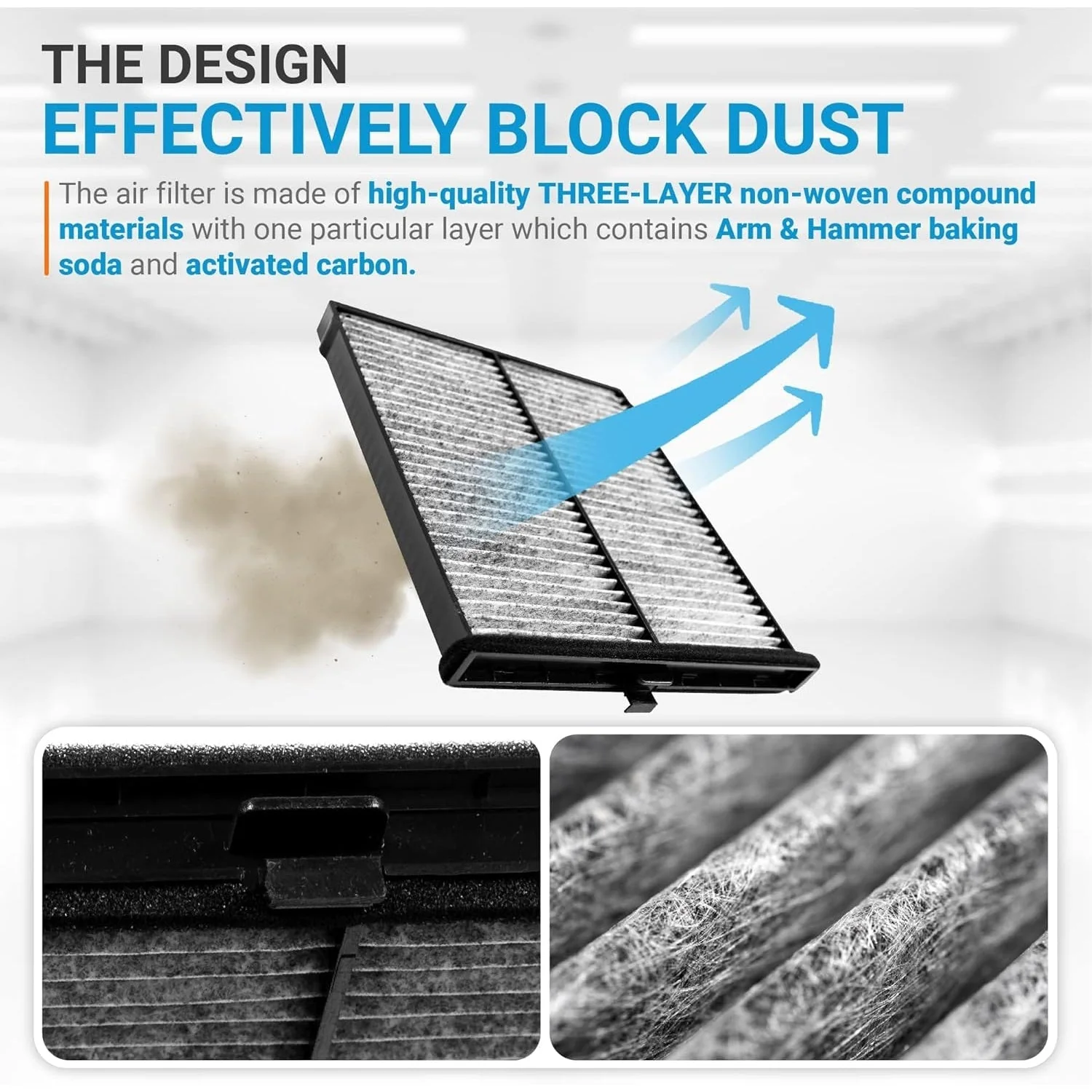 CF11811 FD811 Activated Cabin Carbon Air Filter - Image 3