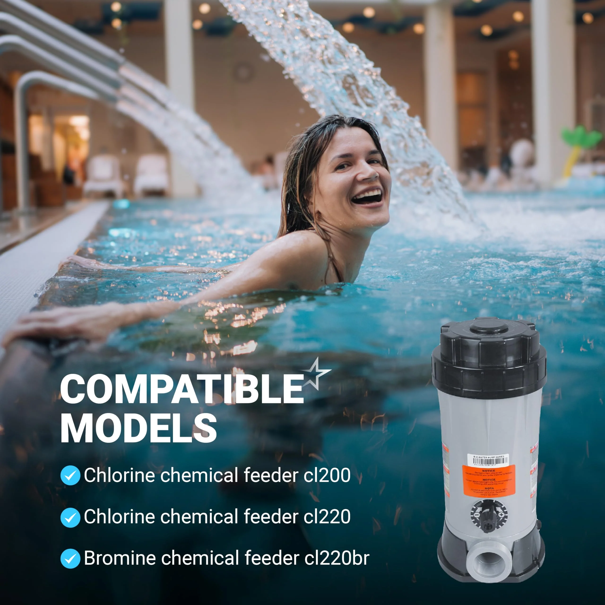 Chlorinator Cover - For Hayward Cl200 CL220 Automatic Chlorinator Feeder - Made of Heavy-Duty ABS Plastic - Image 6