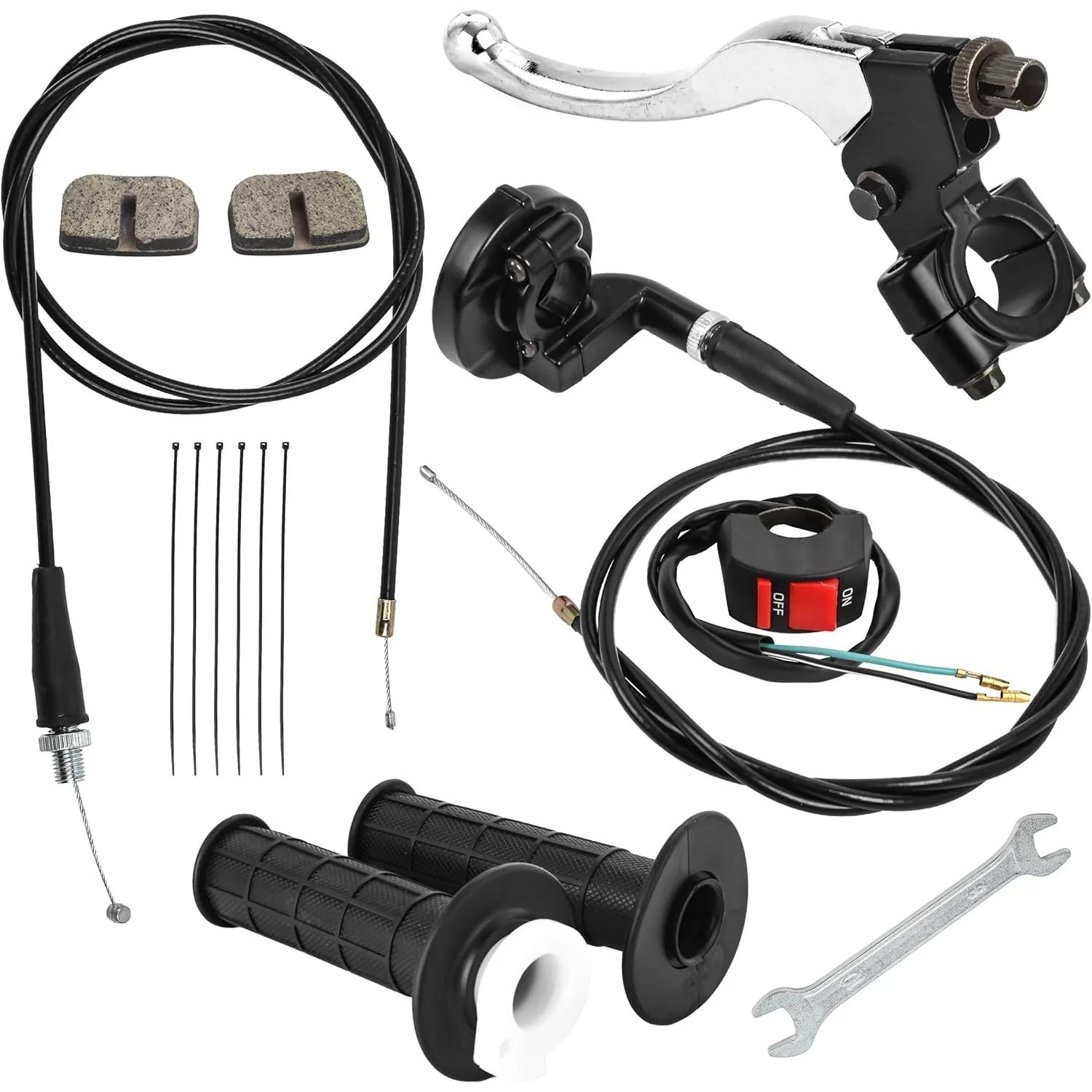 CT100U CC100X Mini Bike Throttle Kit - 7/8" 22mm Handlebars