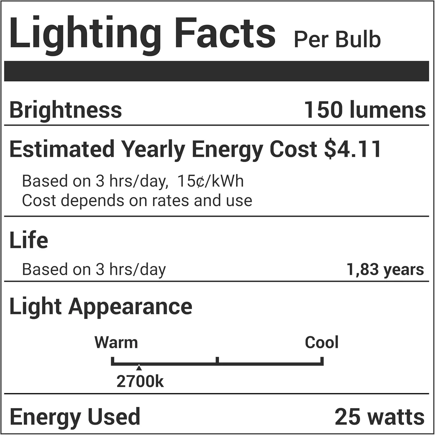 E12 T20 25W Incandescent Bulbs Salt Lamp (120V 2700K 150 Lumens) for Himalayan Salt Lamps & Baskets, Scentsy Plug-in & Wax Warmers - 8 Pack - Image 7