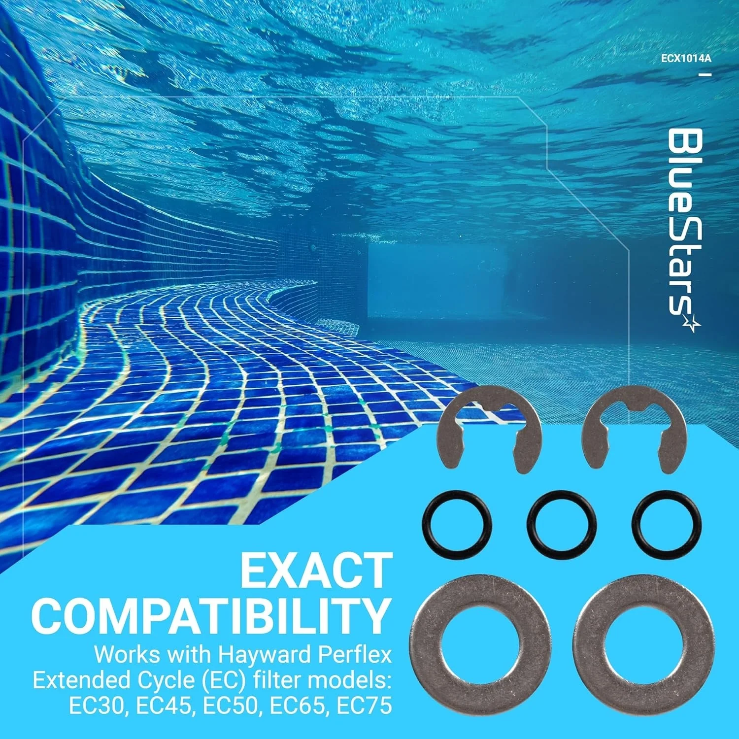 ECX1014A Perflex Bump Shaft Kit Replacement - For Hayward Perflex - Image 4