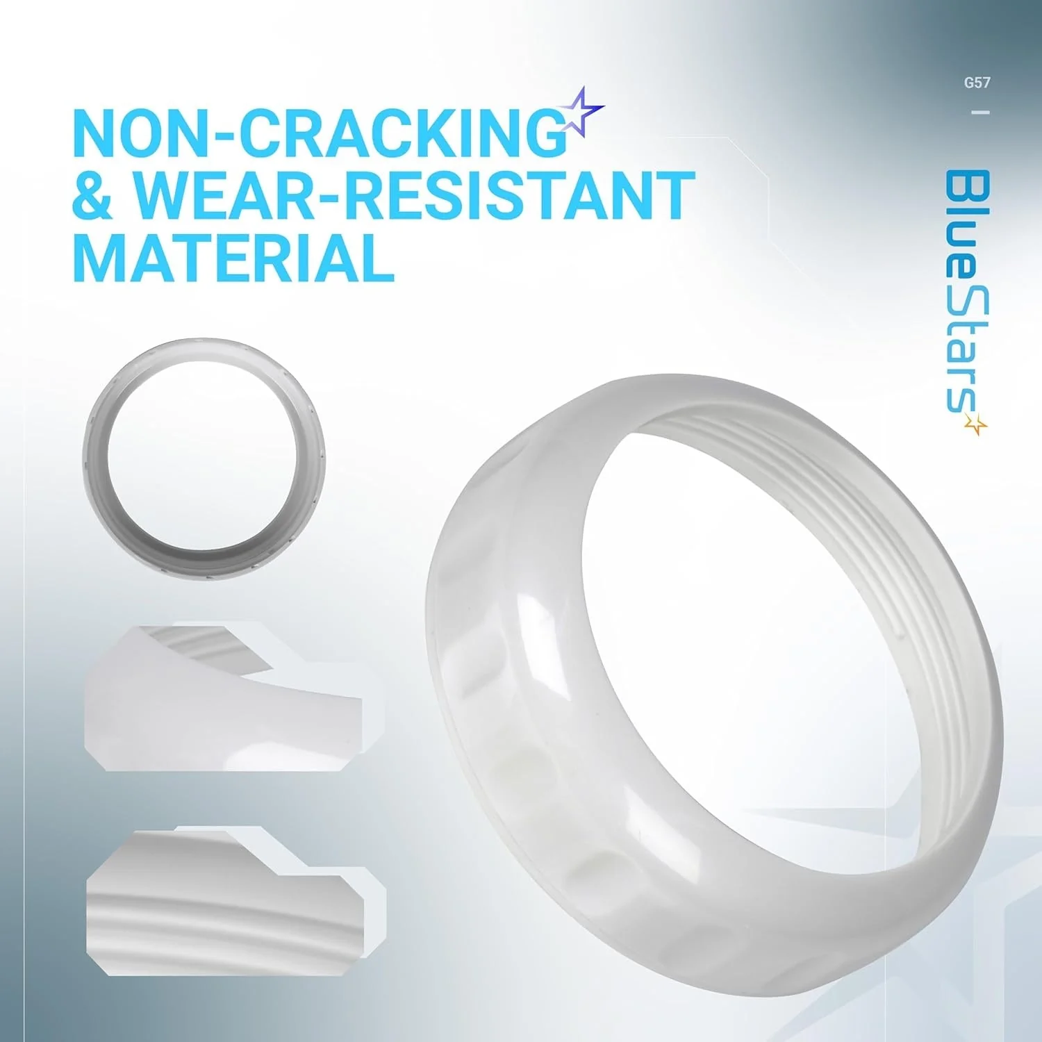 G57 Back Up Valve Collar Replacement - Fits Polaris 180 Models 480 Pro, 3900 Sport, Vac-Sweep 380, Vac-Sweep 280, 280 TankTrax Collar Ring - Image 4