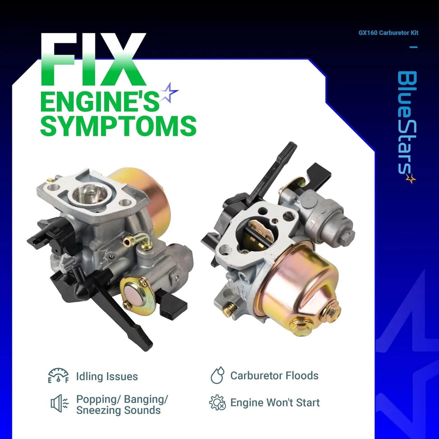 GX160 Carburetor - Fits Honda GX120 GX160 GX200 Predator 212CC Engines OHV Engine 69730 60363 69727 - Image 6