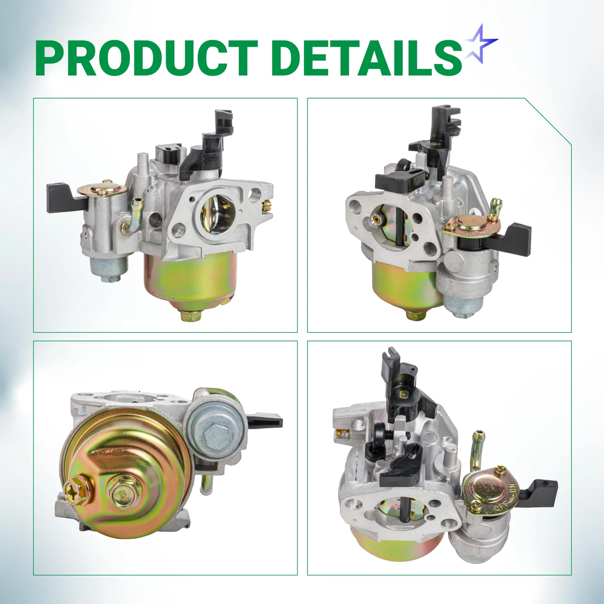 GX200 GX160 Carburetor - Fits Honda GX 160 GX 200 5.5HP 6.5HP OHV Engine Predator - Image 9