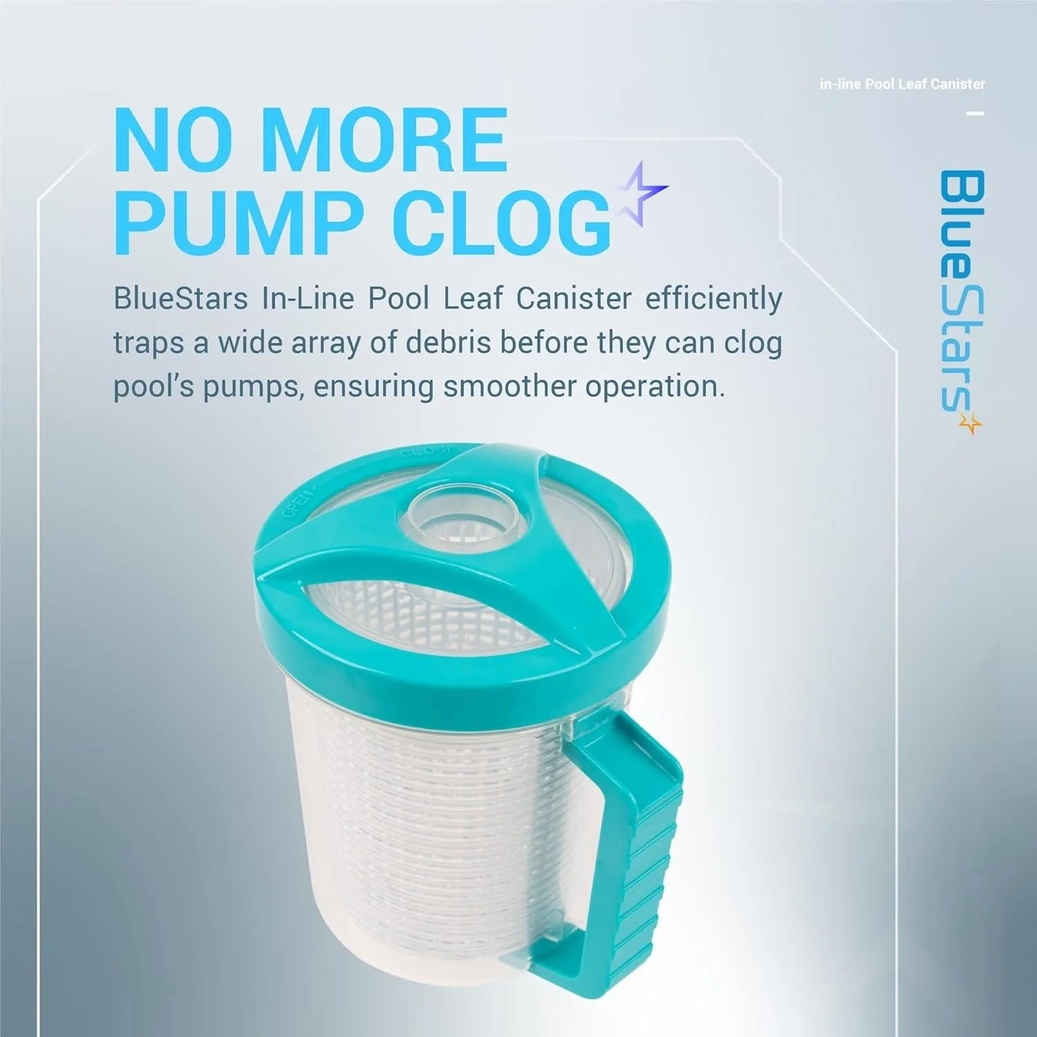 In-Line Pool Leaf Canister with Mesh Basket - Replaces Hayward W560 and W530, Zodiac W26705 Leaf Catcher, and R211084 - Image 6