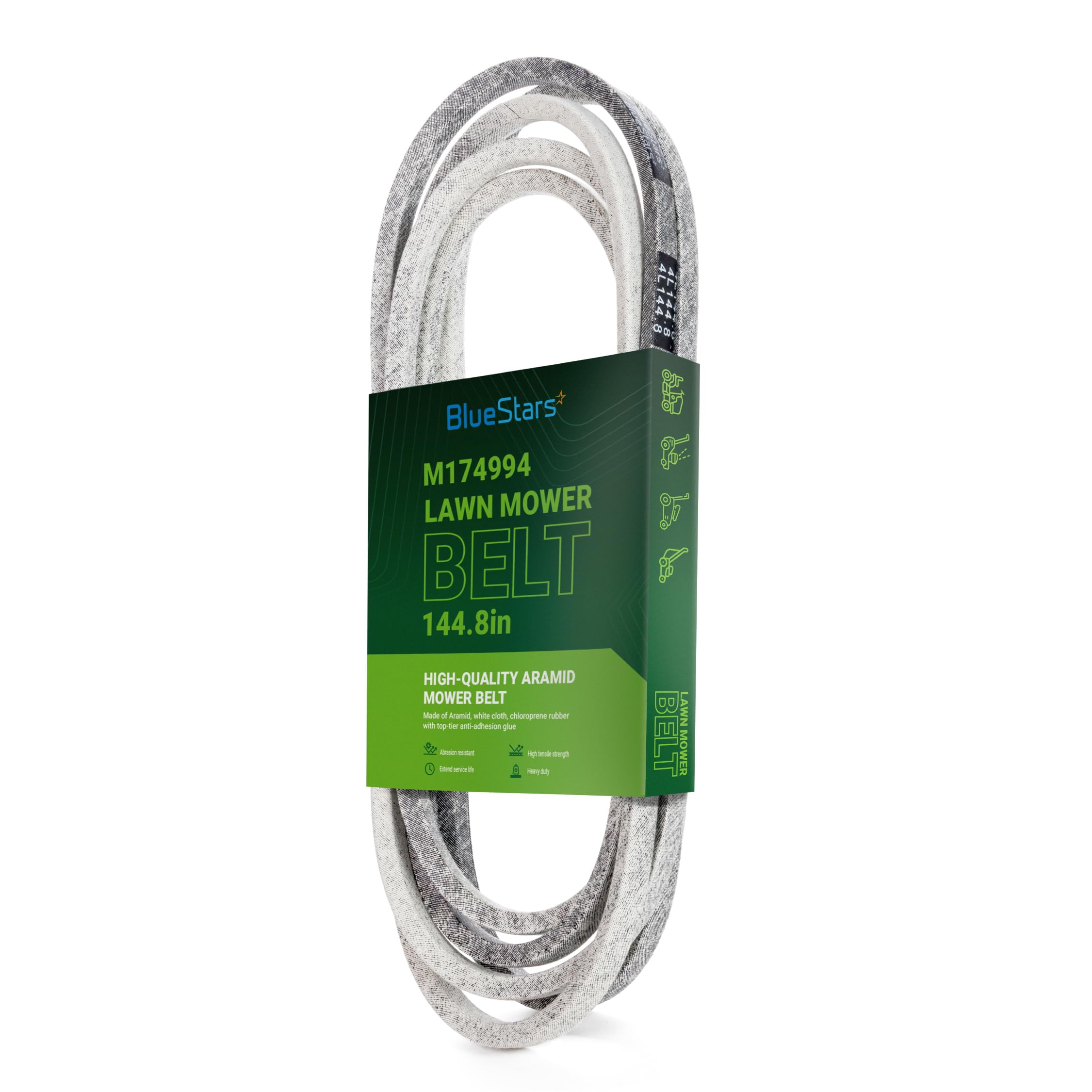 M174994 Deck Belt | Fits 42" Deck John Deere X330 X350 X354 X370 & More | Aramid Cord | 144.8"