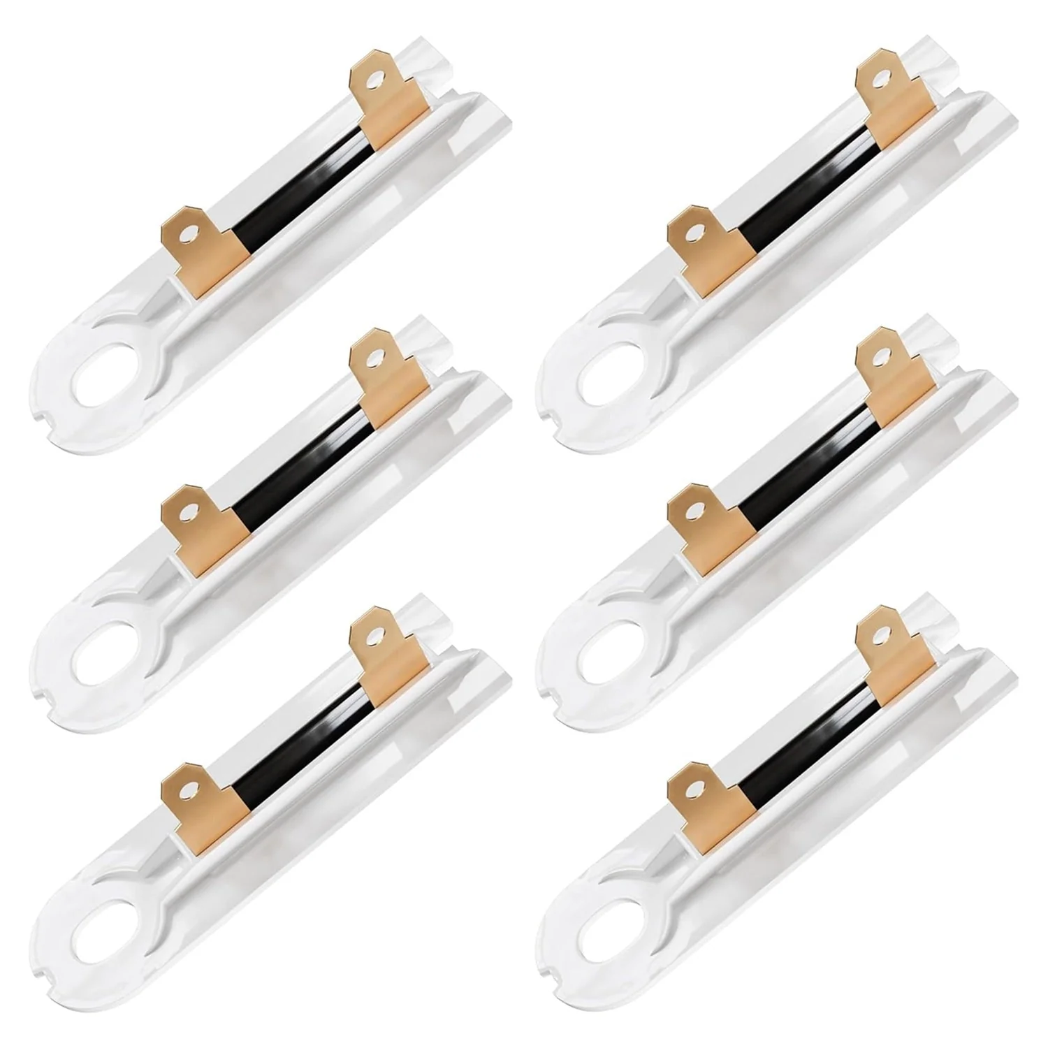 3392519 Dryer Thermal Fuse - For Whirlpool Kenmore Dryers G4AP0500 - 6 Pack