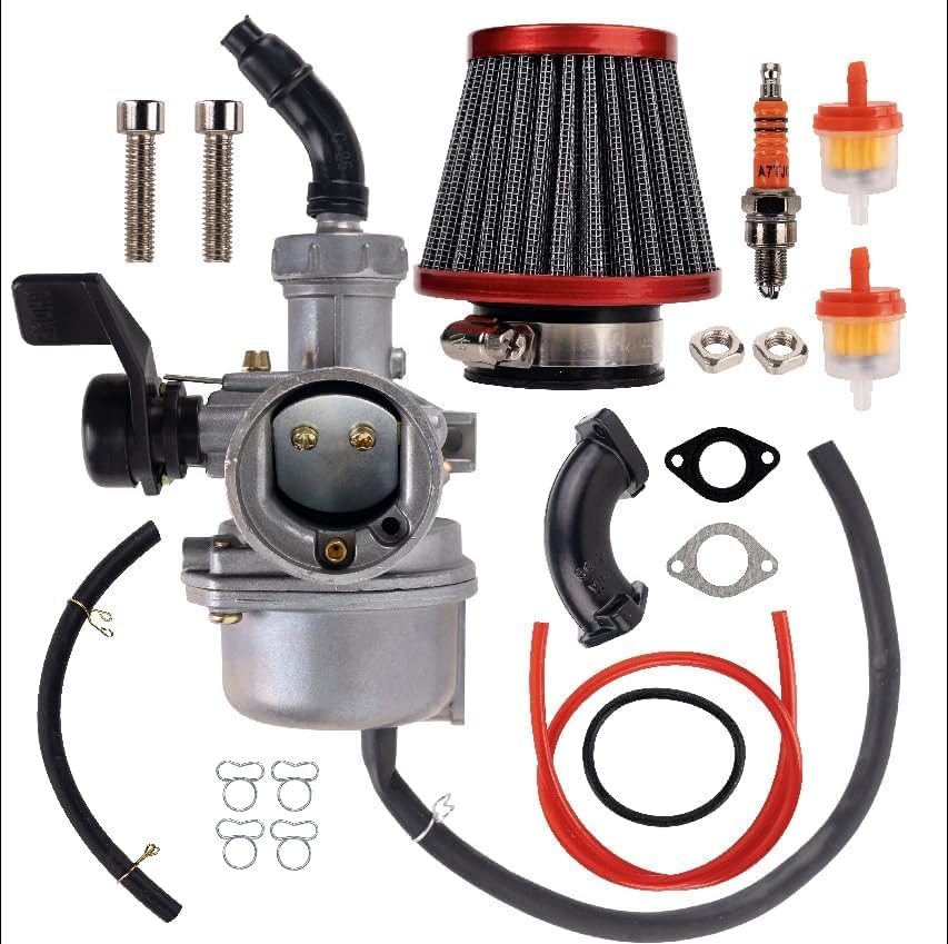 PZ22 Carburetor 22mm Carb Tune-Up Kit - For 50cc 70cc 110cc 125cc Pit Dirt Bike ATV SSR TaoTao Coolster Apollo RFZ