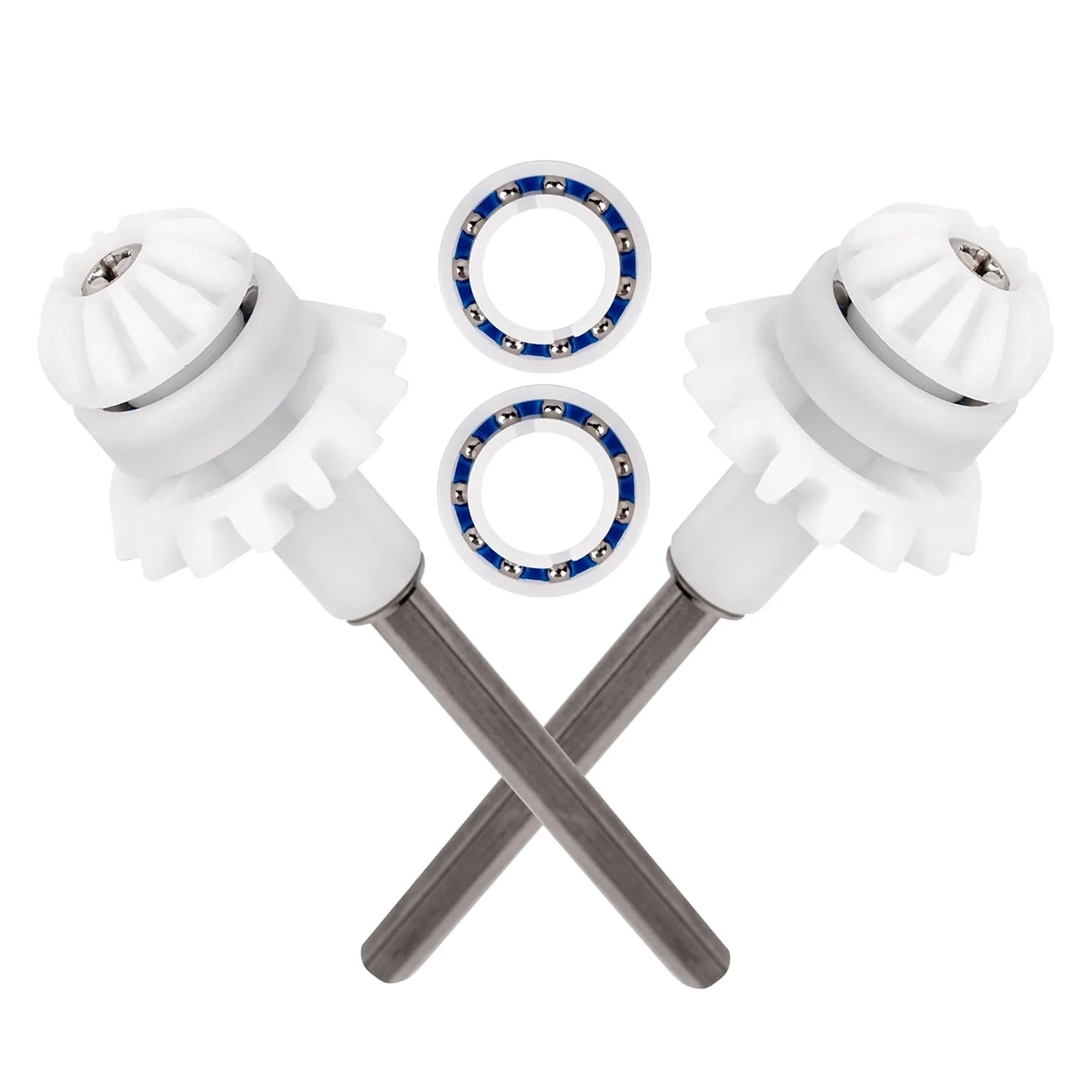 R0525100 Drive Shaft Assembly & R0527000 Engine Wheel Bearing - For Zodiac MX6 MX8 Elite Pool Cleaners - 2 Pack