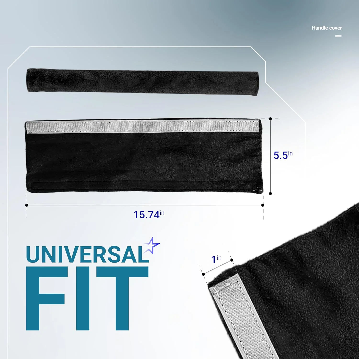 4 PCS Refrigerator Door Handle Covers for Fridge, Ovens, Dishwashers (Black) - Image 4