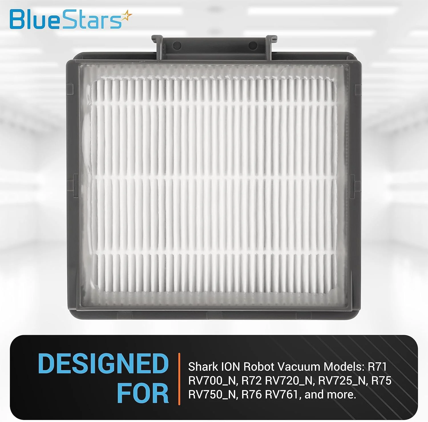 RVFFK950 HEPA Filters Replacement for Shark ION Robot R85, RV850, RV700_N, RV720_N, and IQ Robot - 3 Pack - Image 3