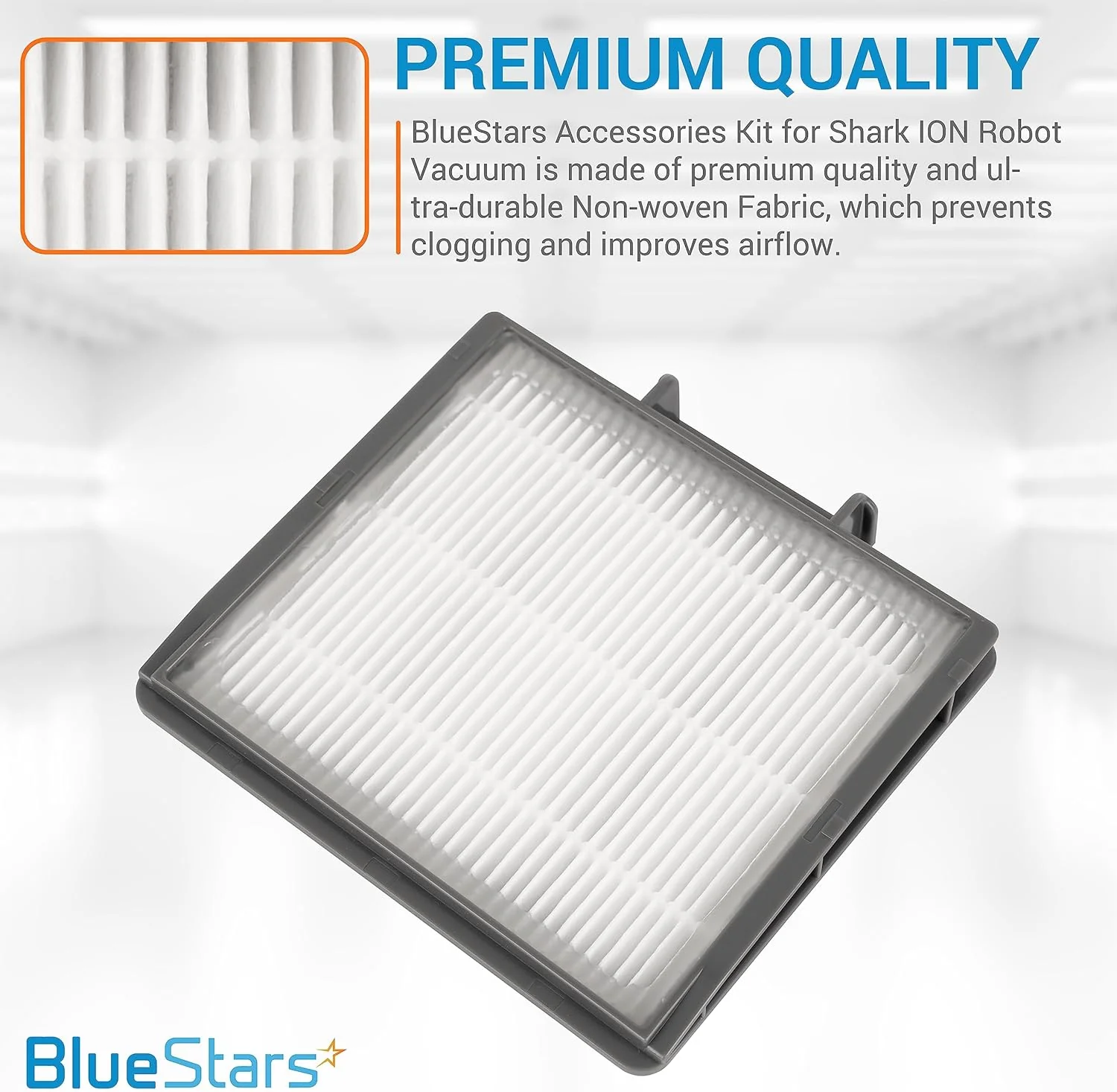 RVFFK950 HEPA Filters Replacement for Shark ION Robot R85, RV850, RV700_N, RV720_N, and IQ Robot - 3 Pack - Image 5