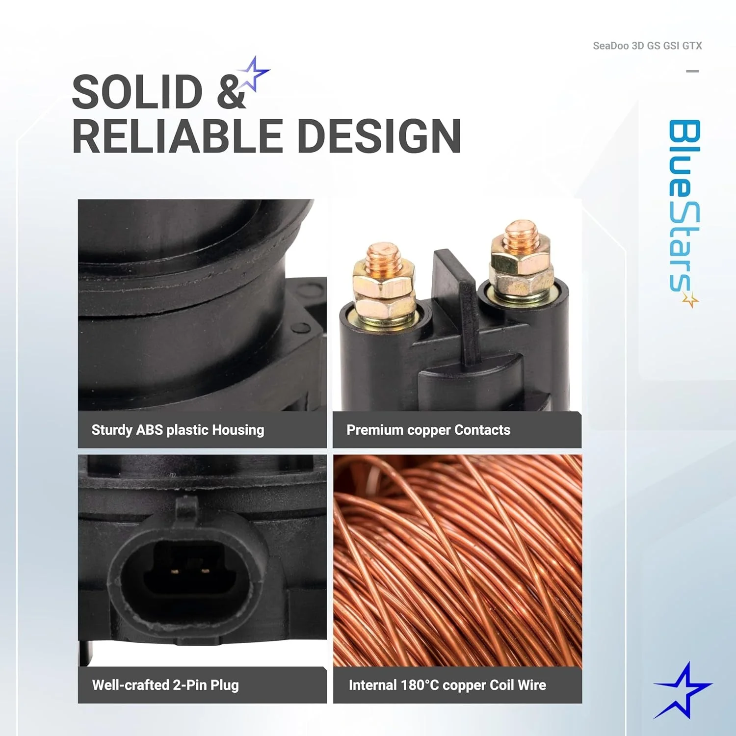 Starter Solenoid Relay 12V Fit SeaDoo - Image 3