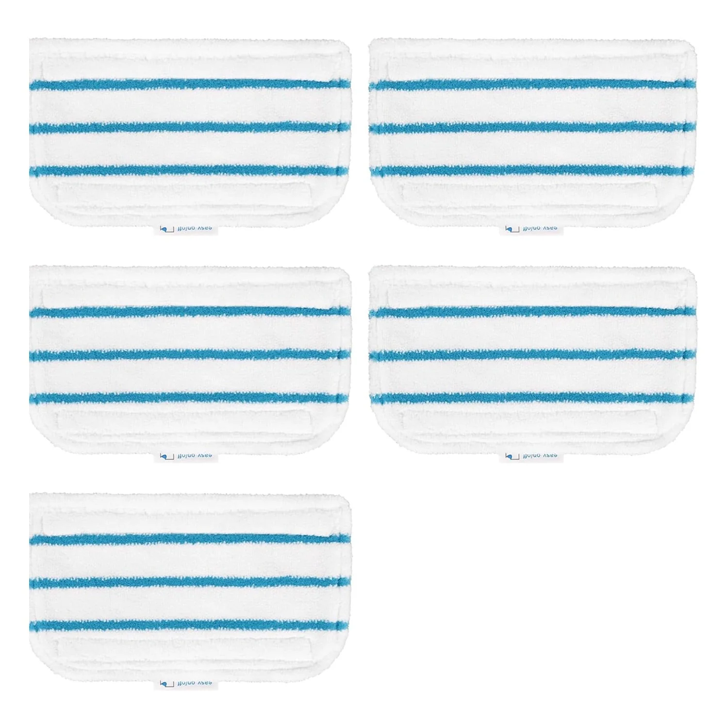 SMP20 Steam Mop Pads Replacement - For Black and Decker Steam Mop SM1600, SM1610, SM1620, HSMC1321 - 5 Pack