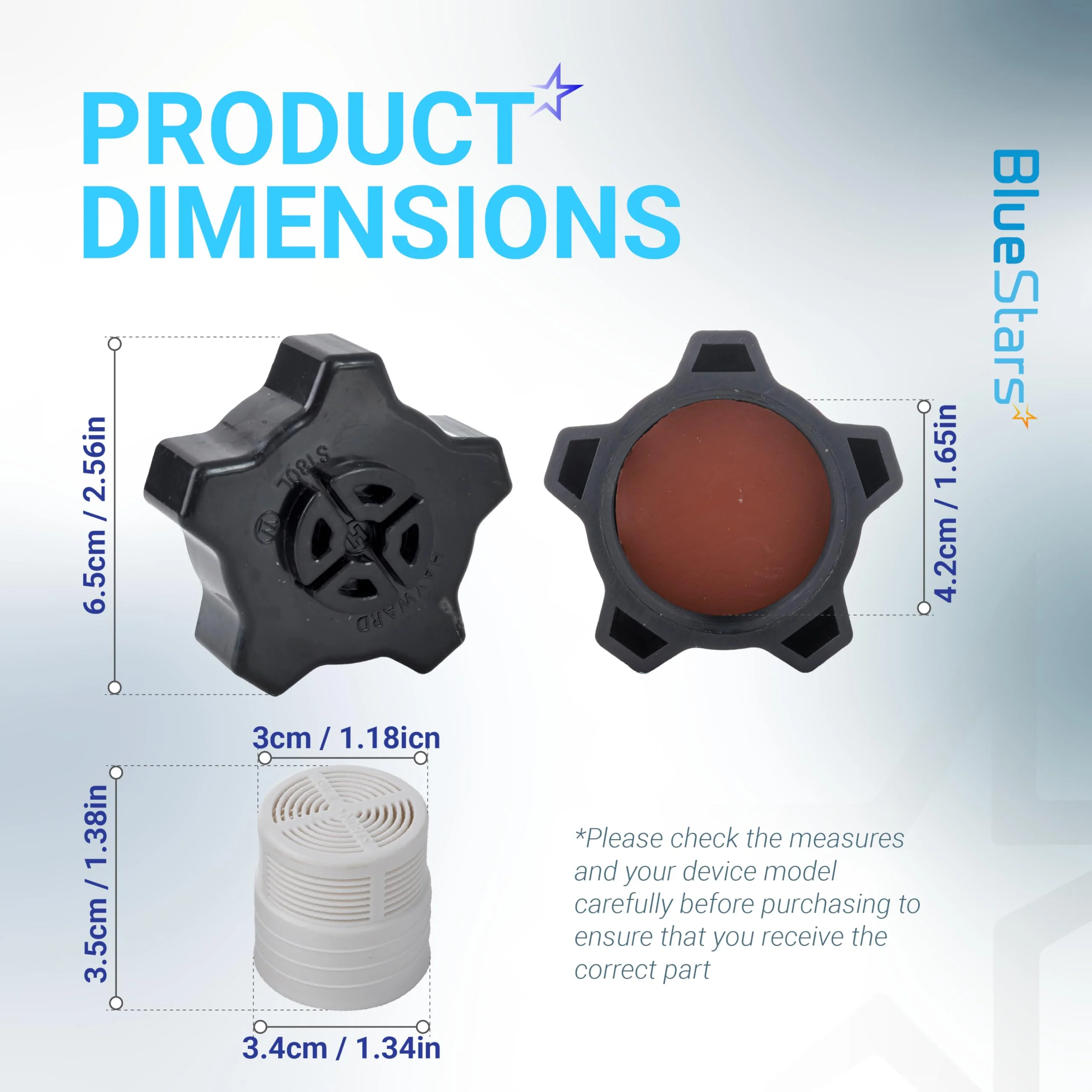 SX180LA Pool Sand Filter Drain Cap Assembly - For Hayward Pro-Series and Pro-Series Plus Sand Filters S180T S210T S220T S230T - Image 2