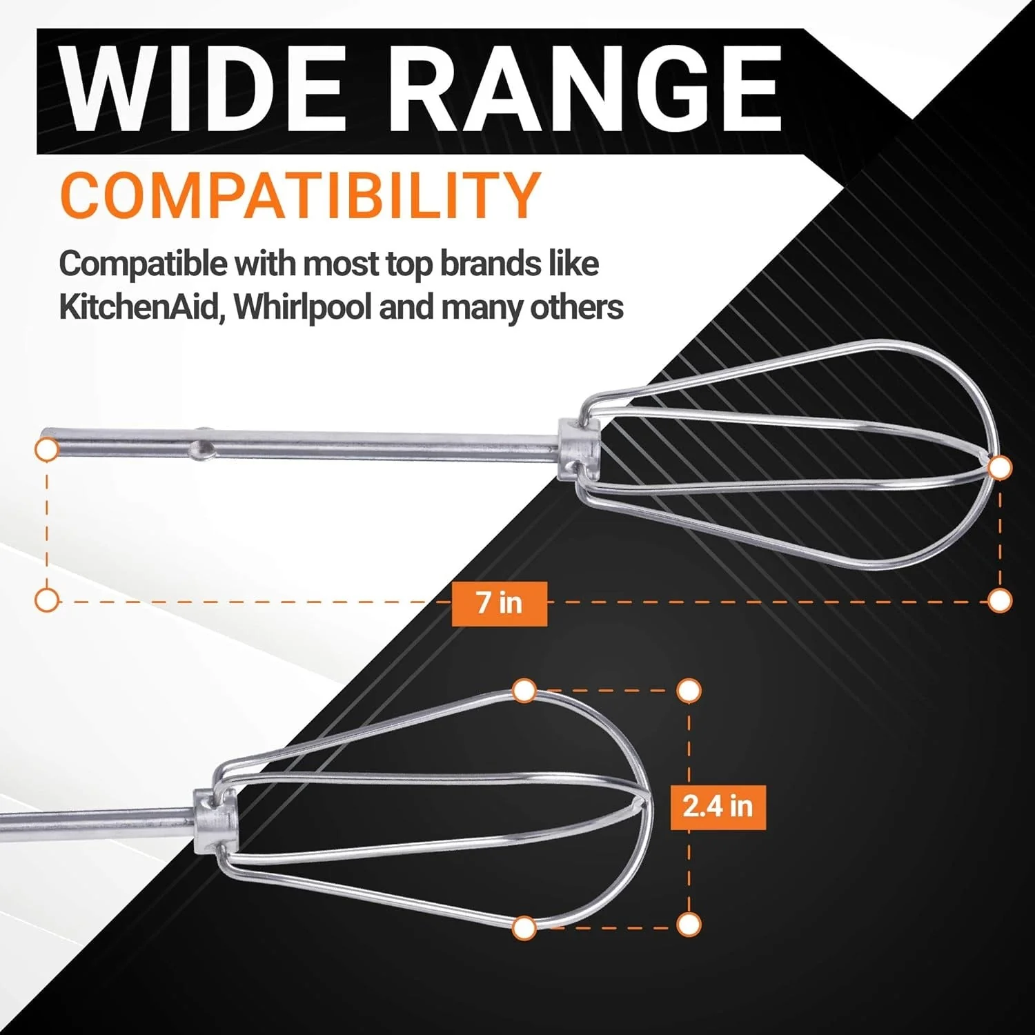 W10490648 Hand Mixer Turbo Beaters - Image 2