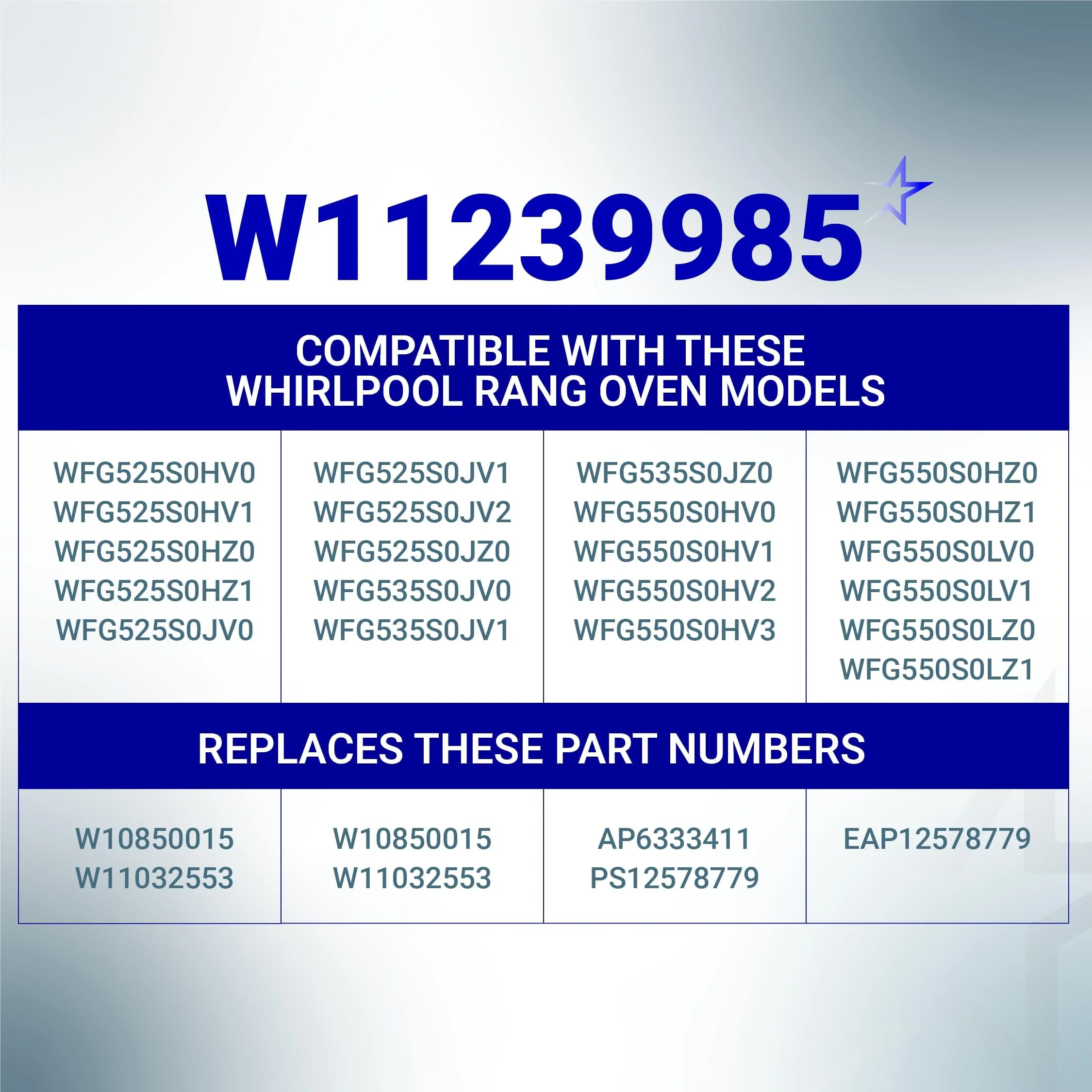 W11239985 W10850015 Stove Knob Replacement - For Whirlpool - Image 6
