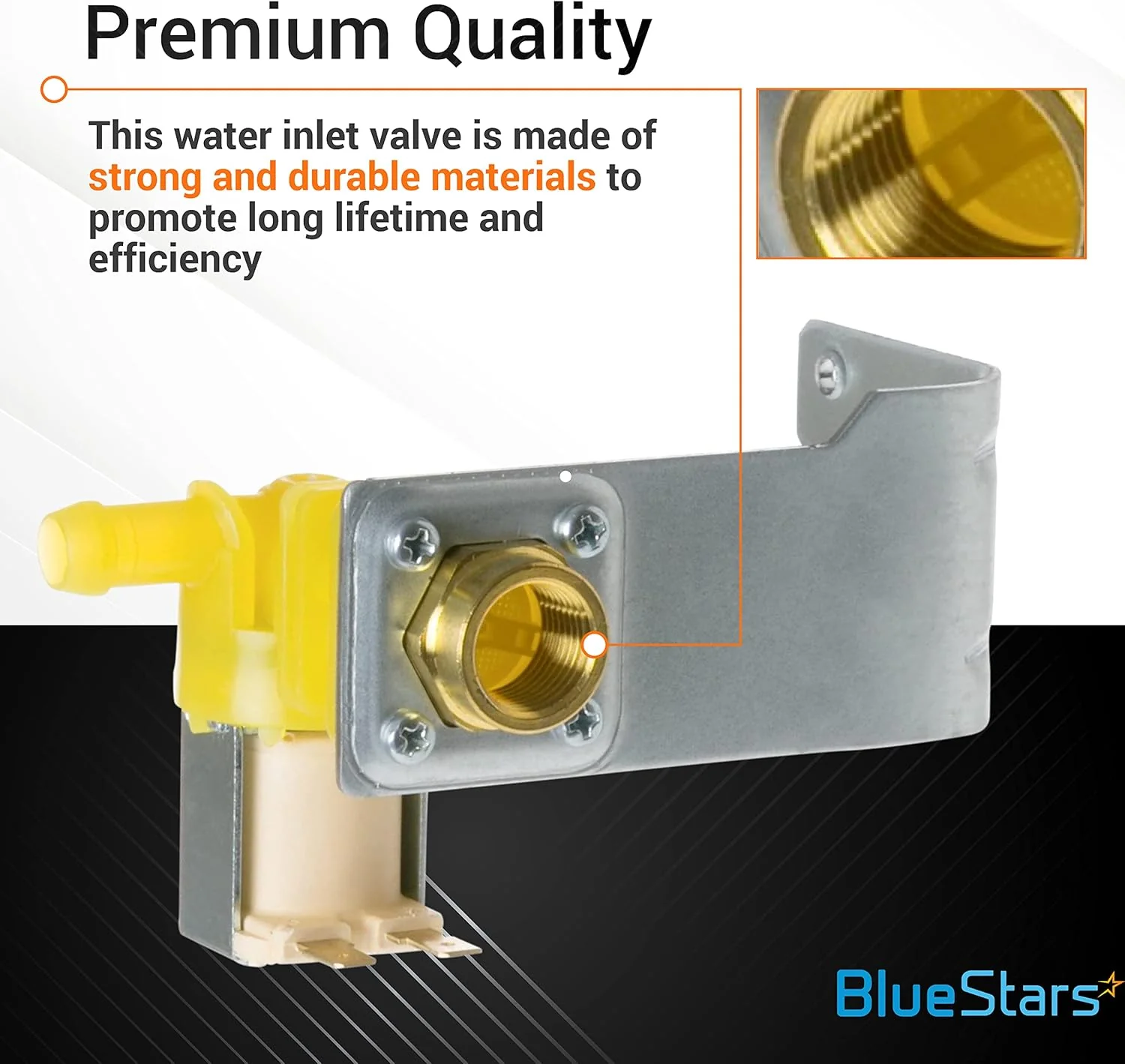 WD15X10014 Dishwasher Water Inlet Valve - For GE Hotpoint Dishwashers - Image 5